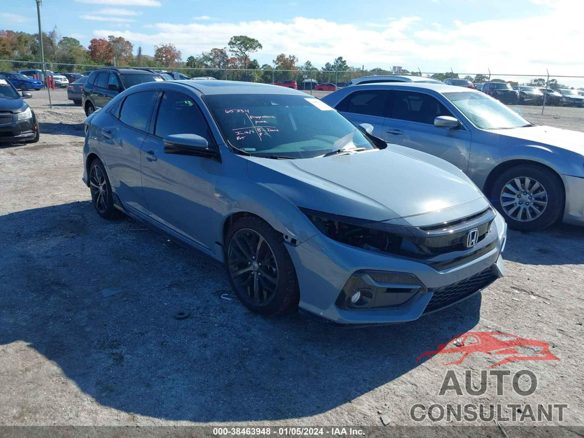 HONDA CIVIC 2021 - SHHFK7H93MU222778