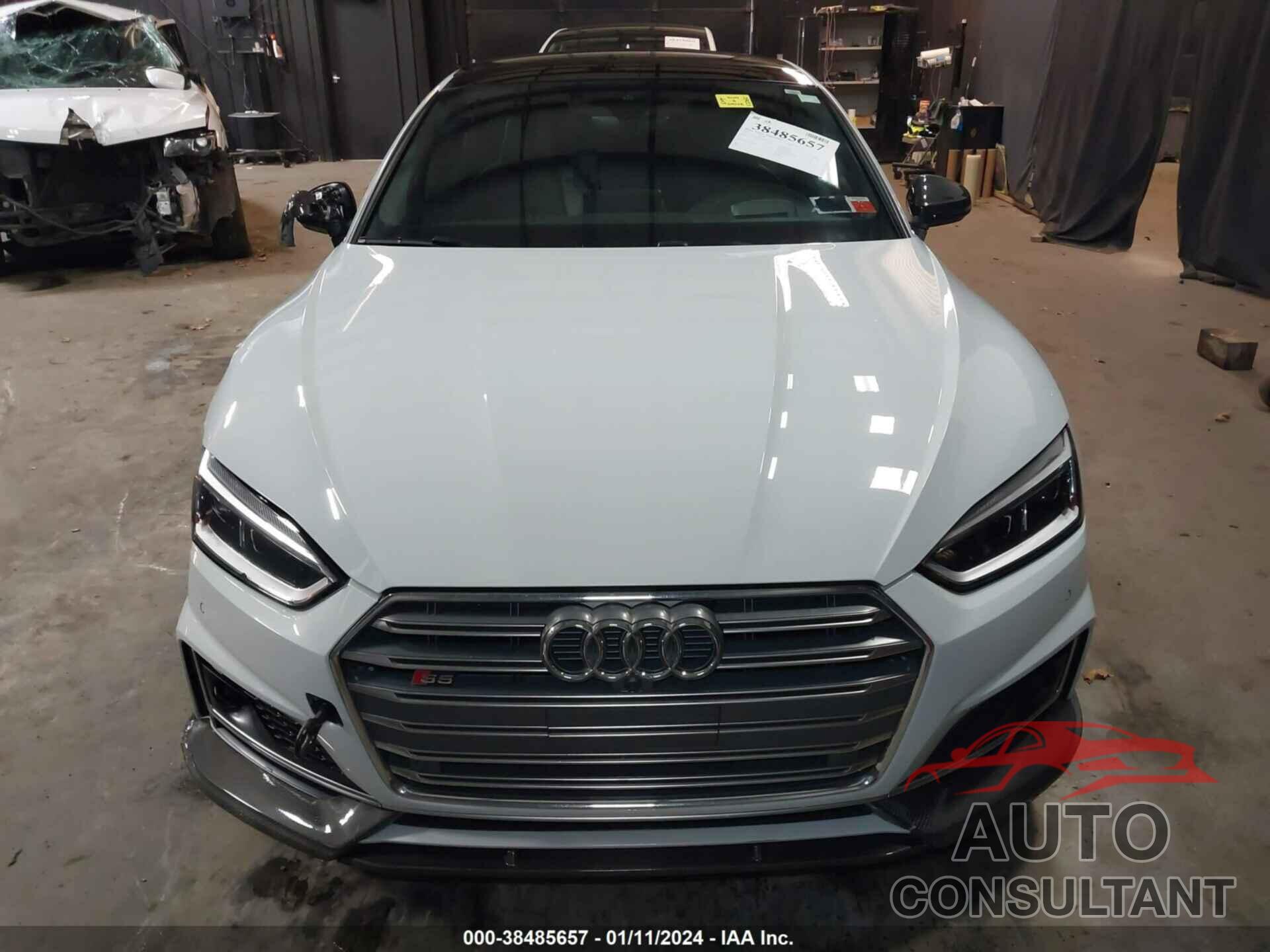 AUDI S5 2018 - WAUC4CF5XJA136599