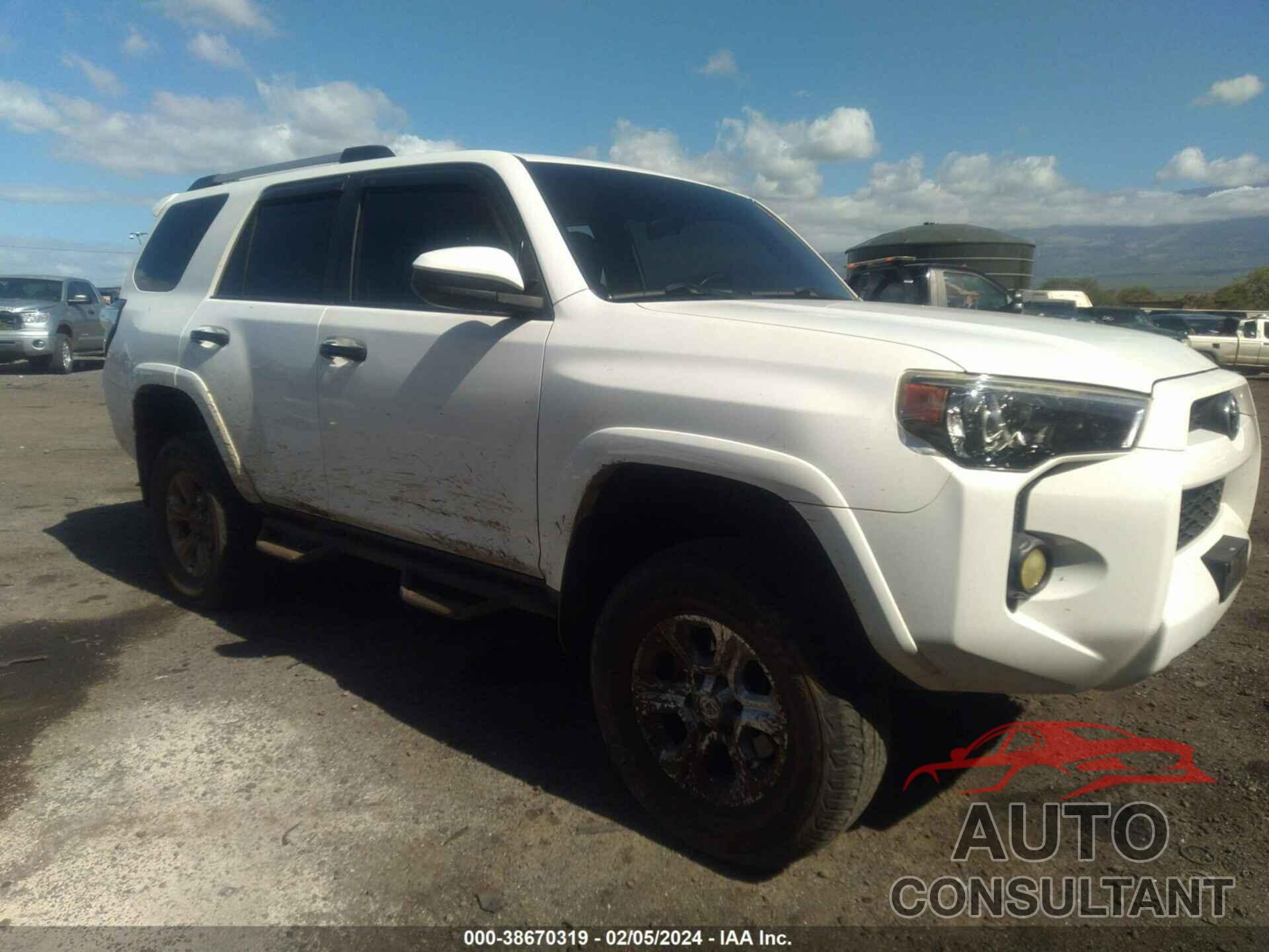 TOYOTA 4RUNNER 2016 - JTEZU5JR7G5114365