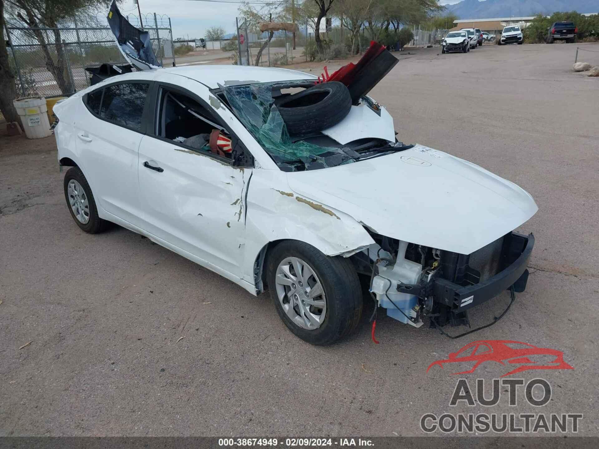 HYUNDAI ELANTRA 2019 - 5NPD74LF7KH495534
