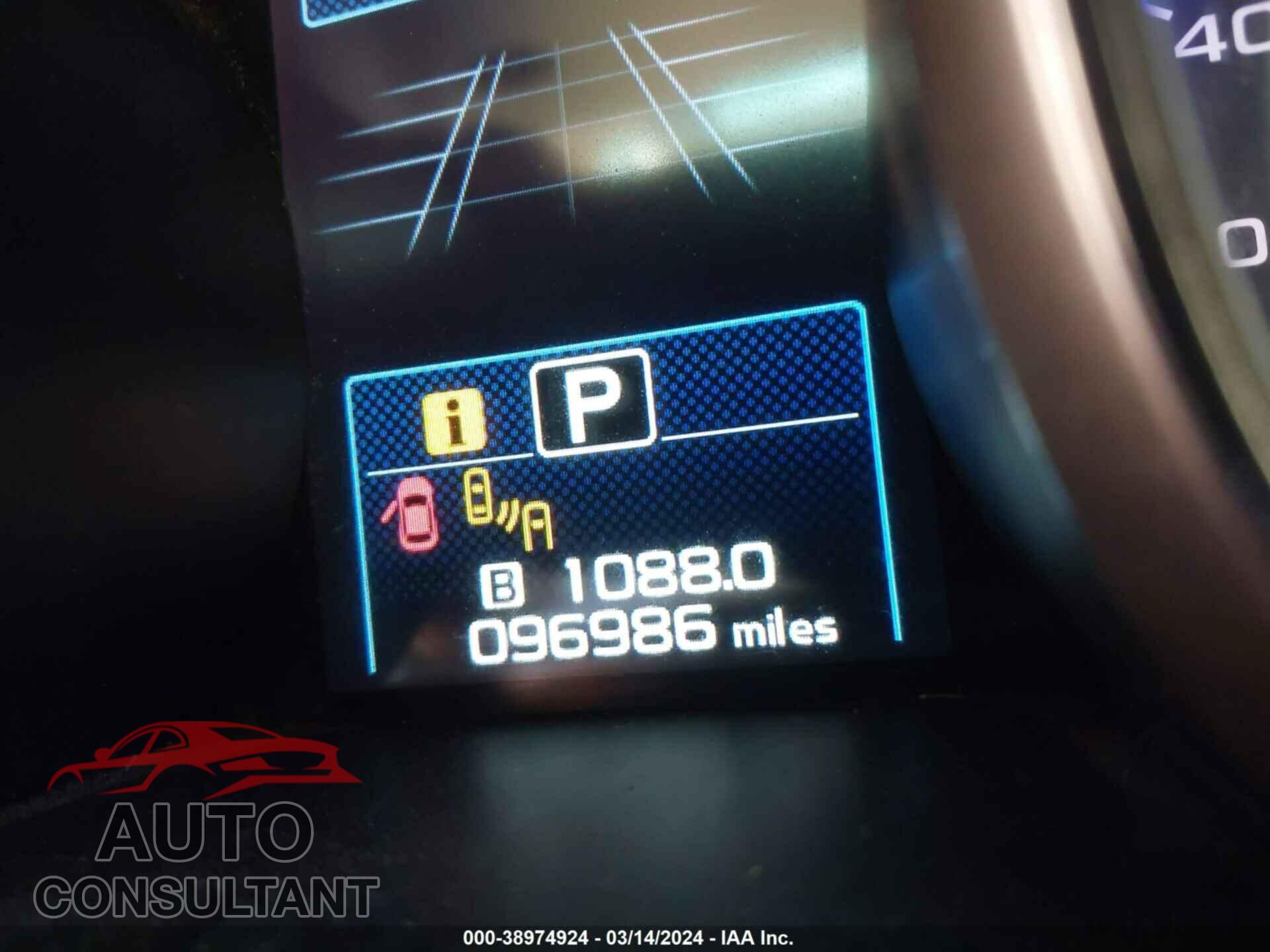 SUBARU OUTBACK 2017 - 4S4BSENC2H3213055