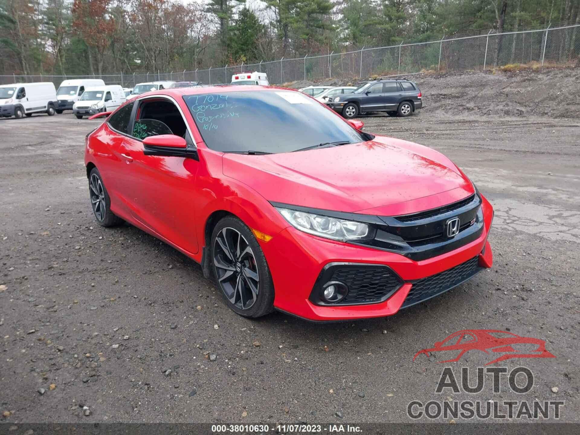 HONDA CIVIC SI 2019 - 2HGFC3A59KH750736