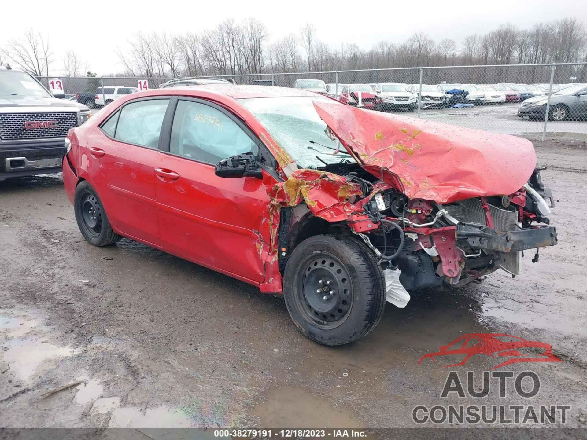 TOYOTA COROLLA 2015 - 2T1BURHE0FC254064