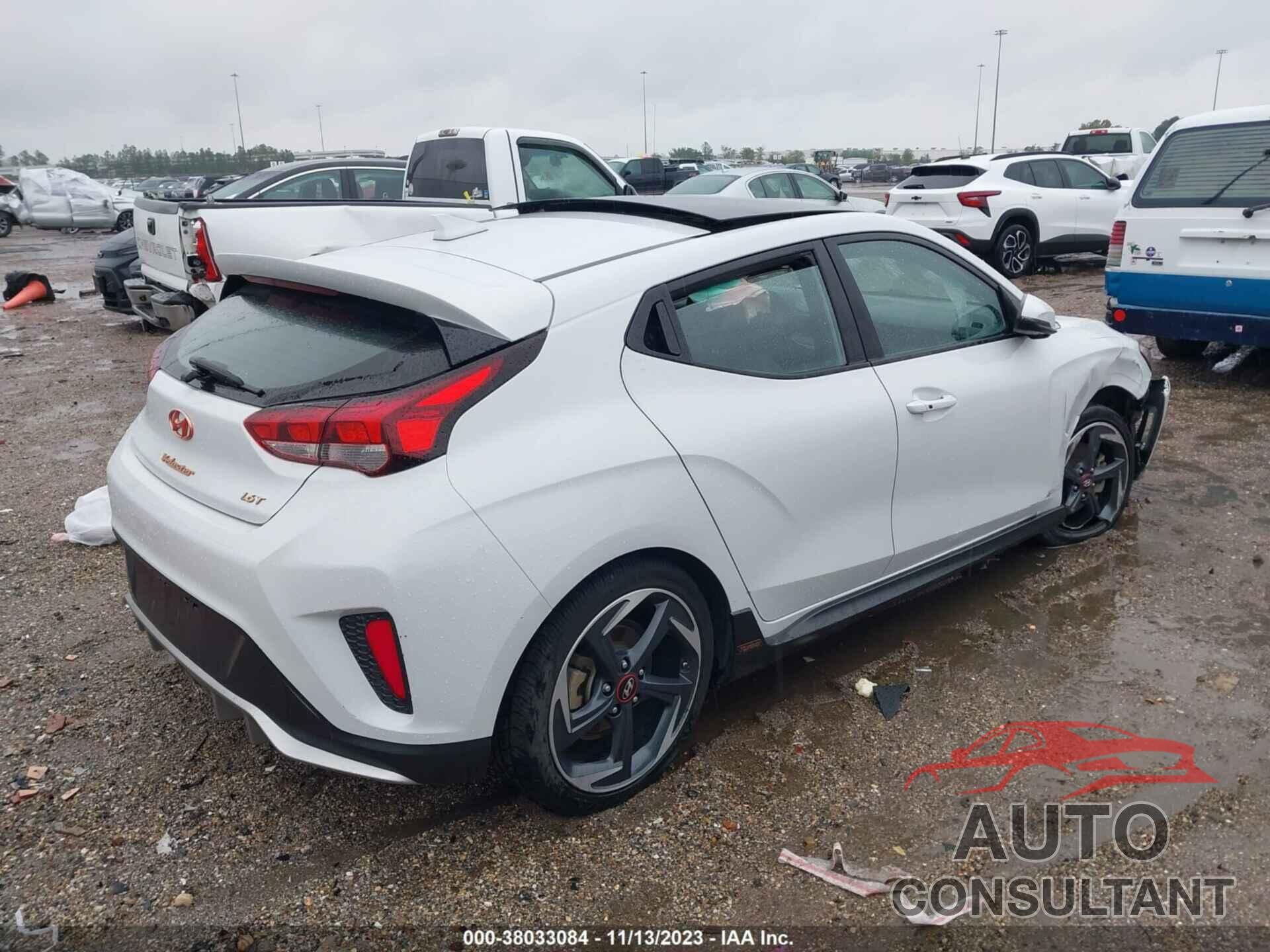 HYUNDAI VELOSTER 2019 - KMHTH6AB0KU005425