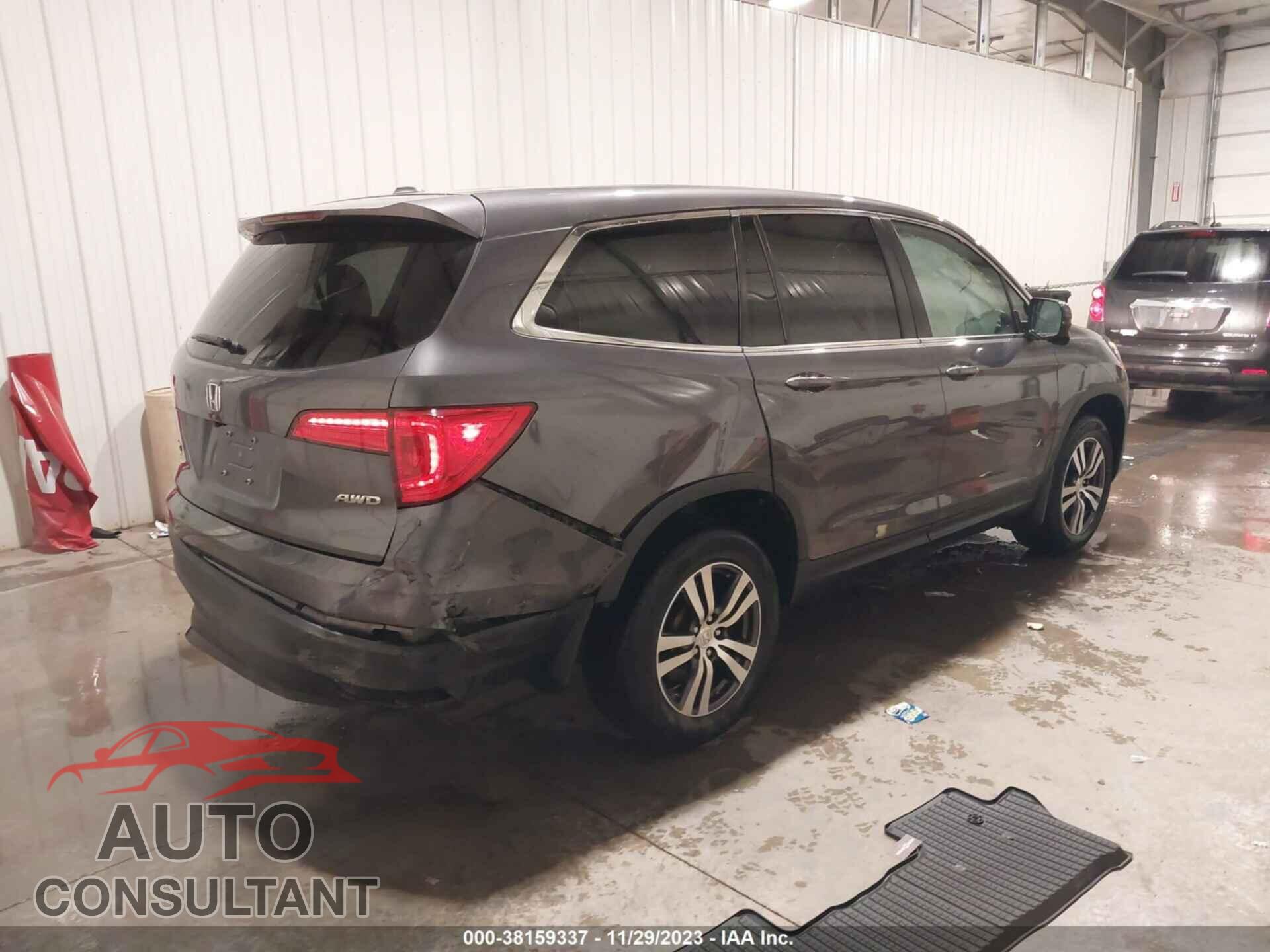 HONDA PILOT 2017 - 5FNYF6H30HB088970