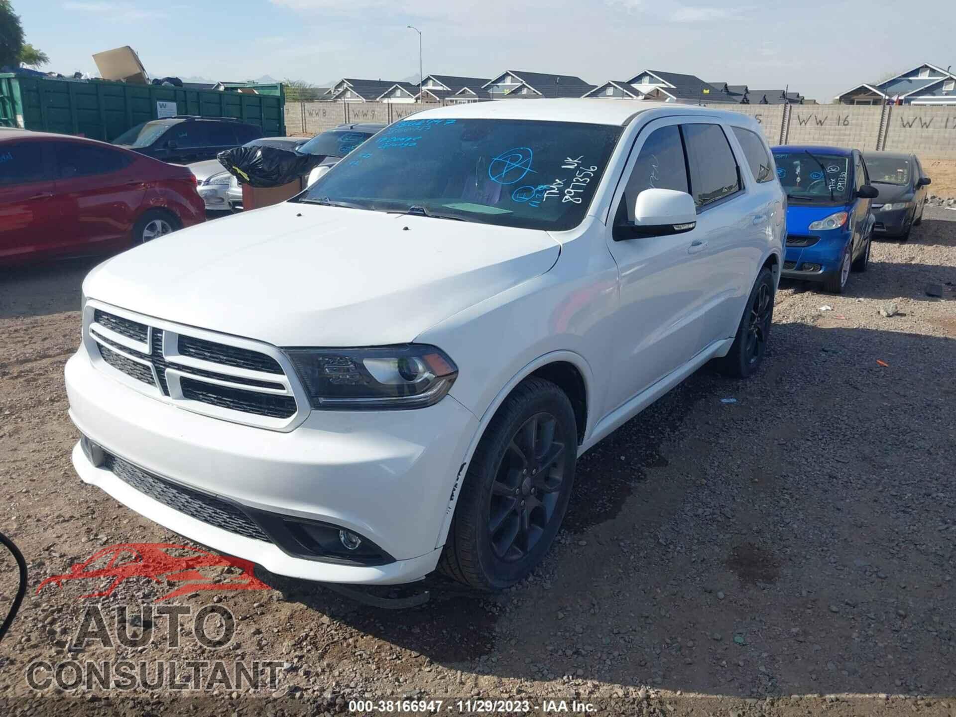 DODGE DURANGO 2017 - 1C4SDJCT2HC897356
