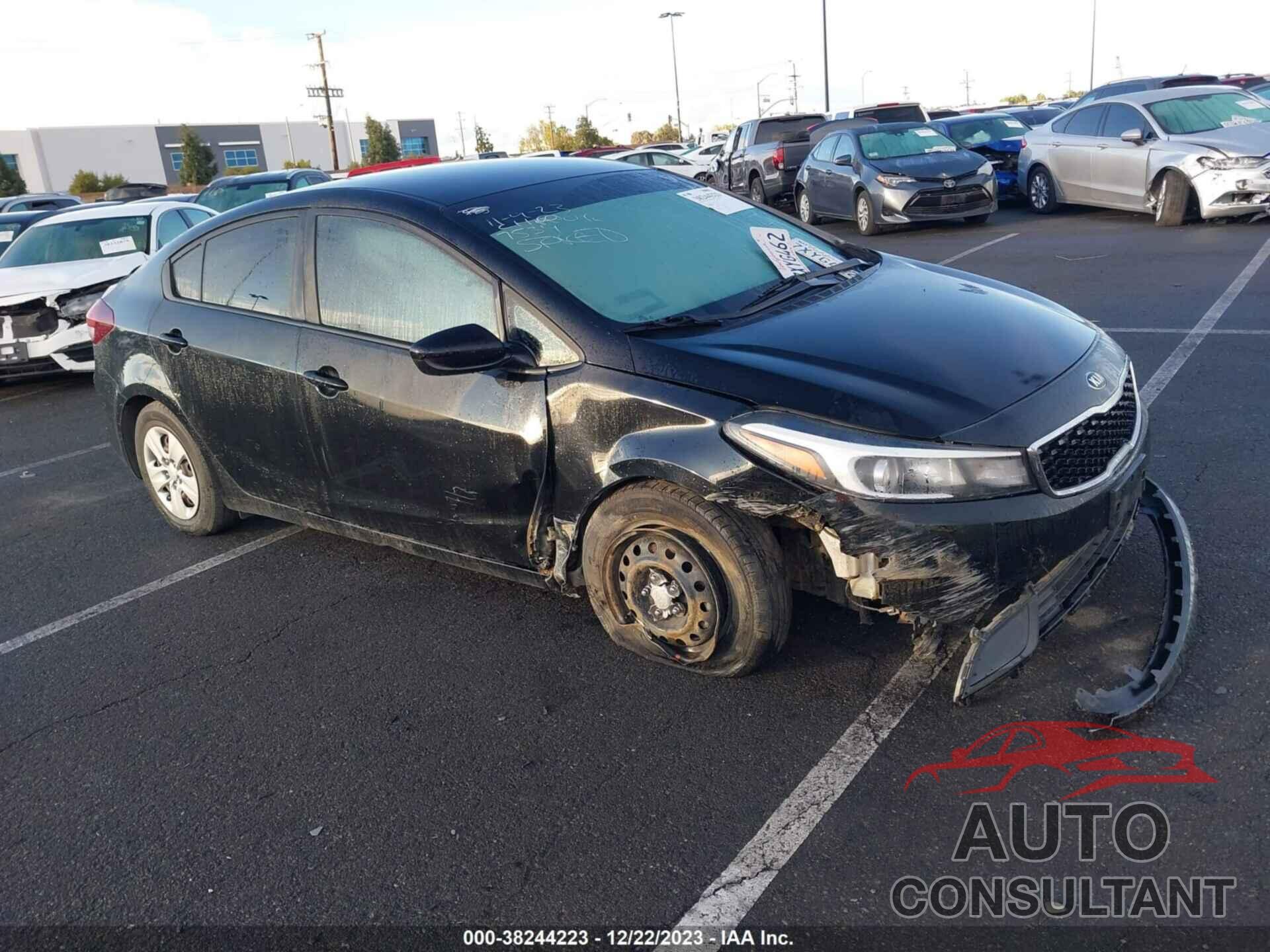 KIA FORTE 2017 - 3KPFK4A73HE137539