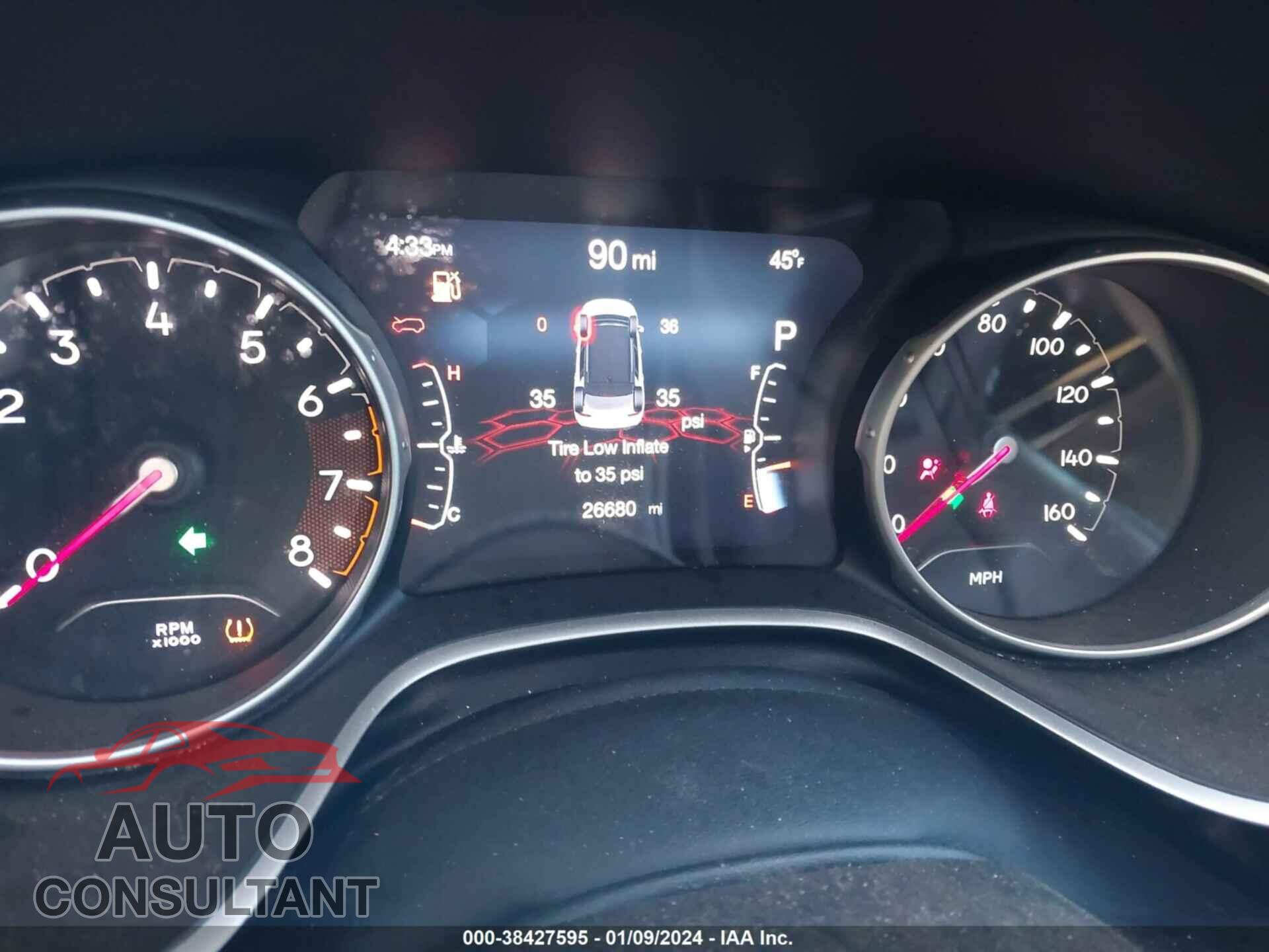 JEEP COMPASS 2019 - 3C4NJCCB6KT677559