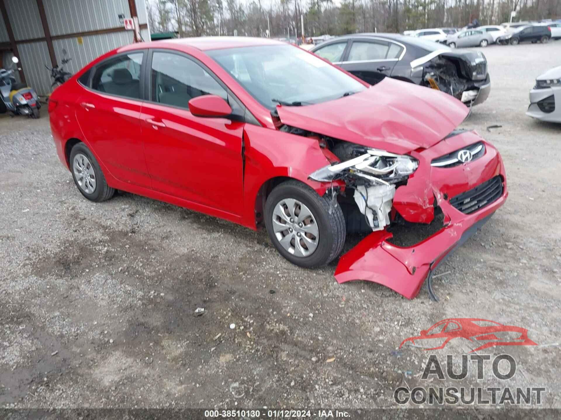 HYUNDAI ACCENT 2016 - KMHCT4AE9GU962379