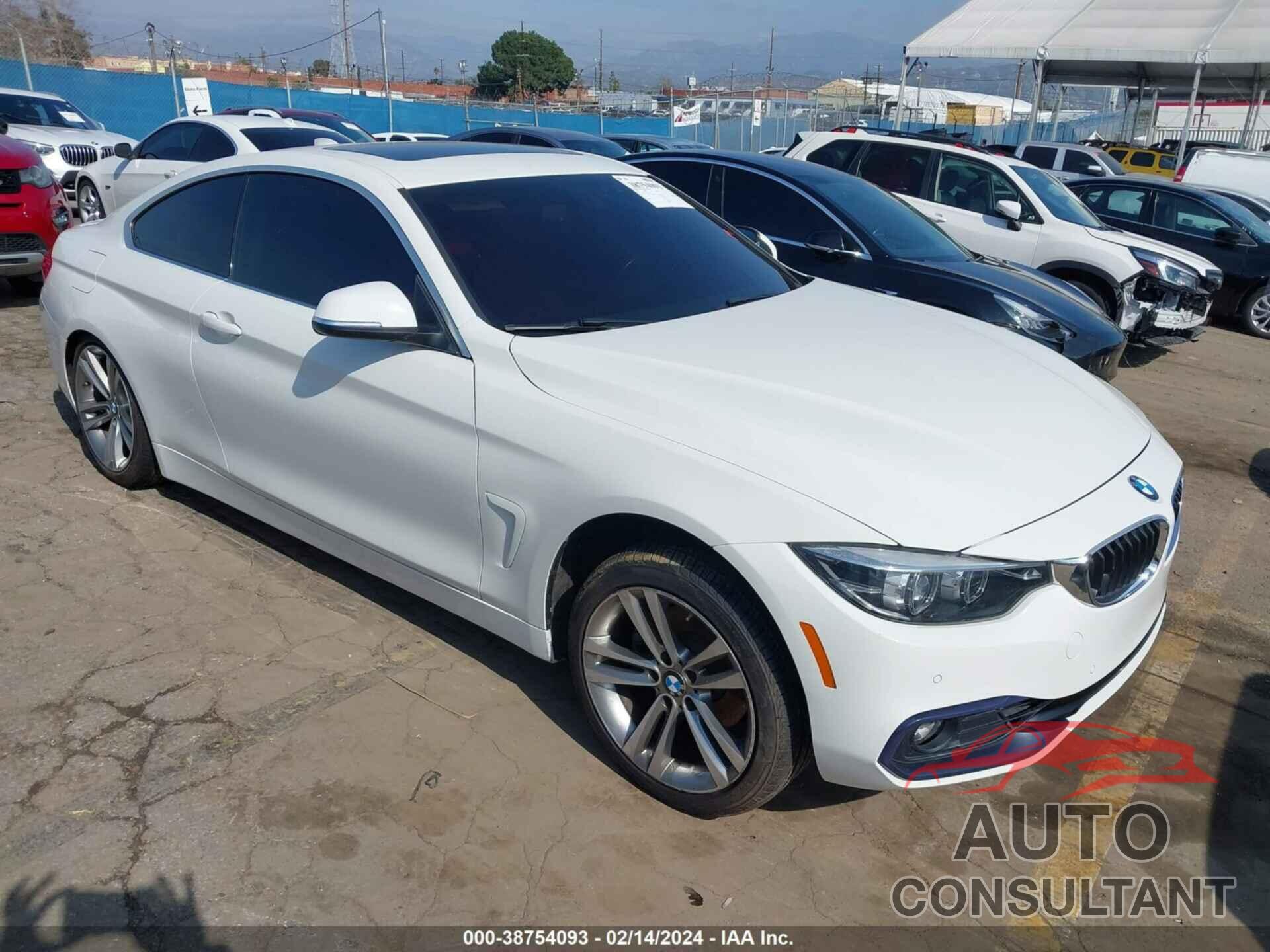 BMW 430I 2018 - WBA4W3C55JAF91429