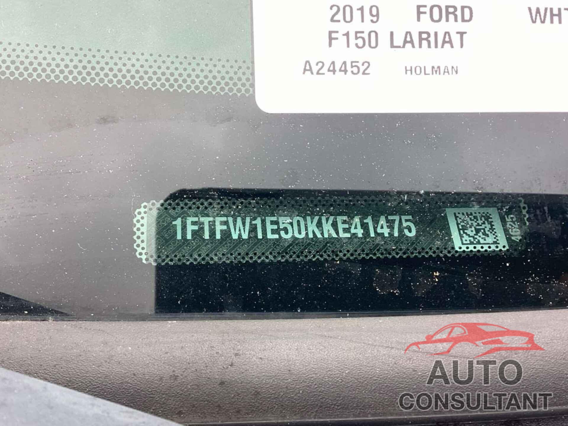 FORD F-150 2019 - 1FTFW1E50KKE41475