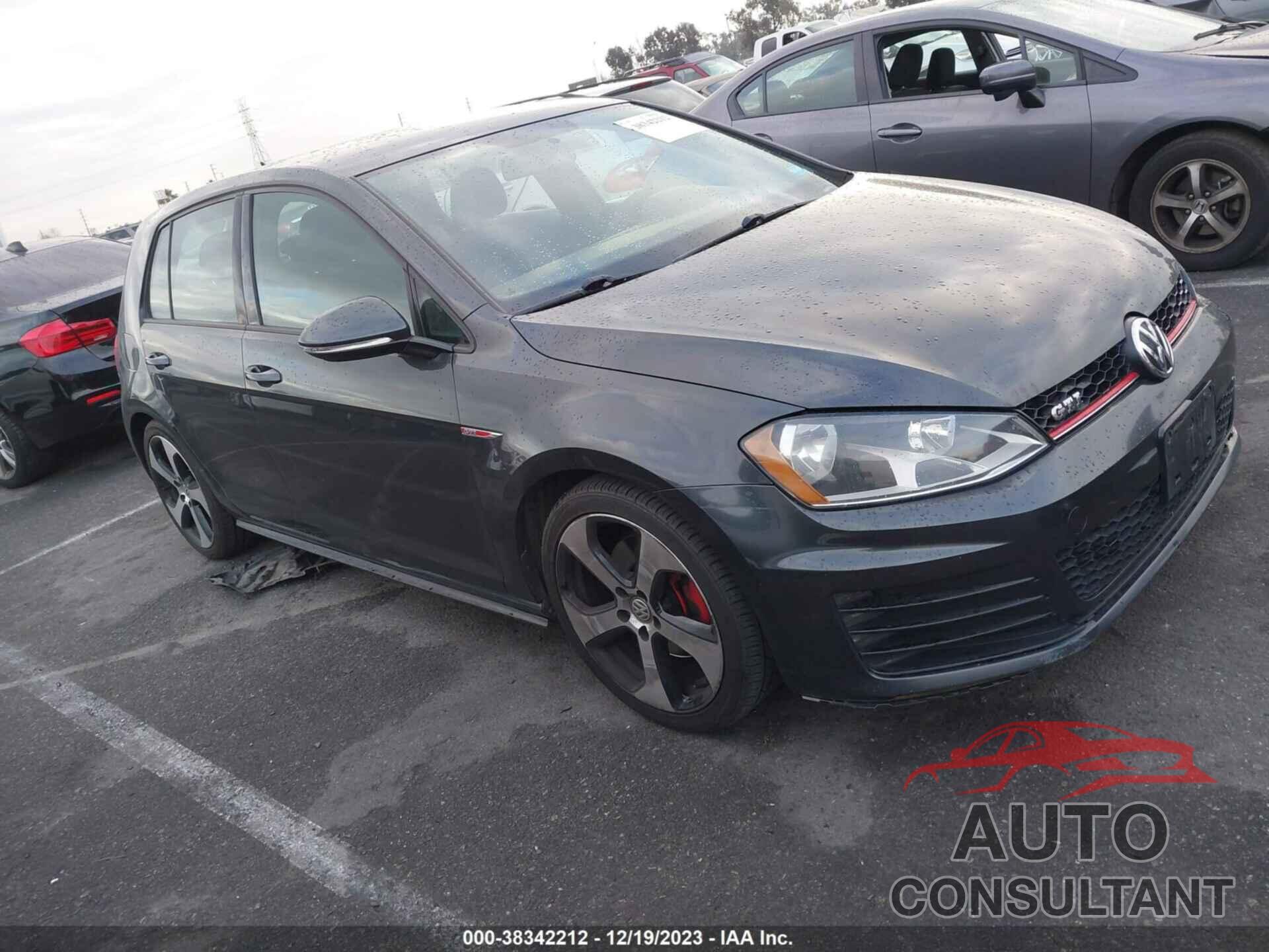 VOLKSWAGEN GOLF GTI 2015 - 3VW5T7AU0FM046146