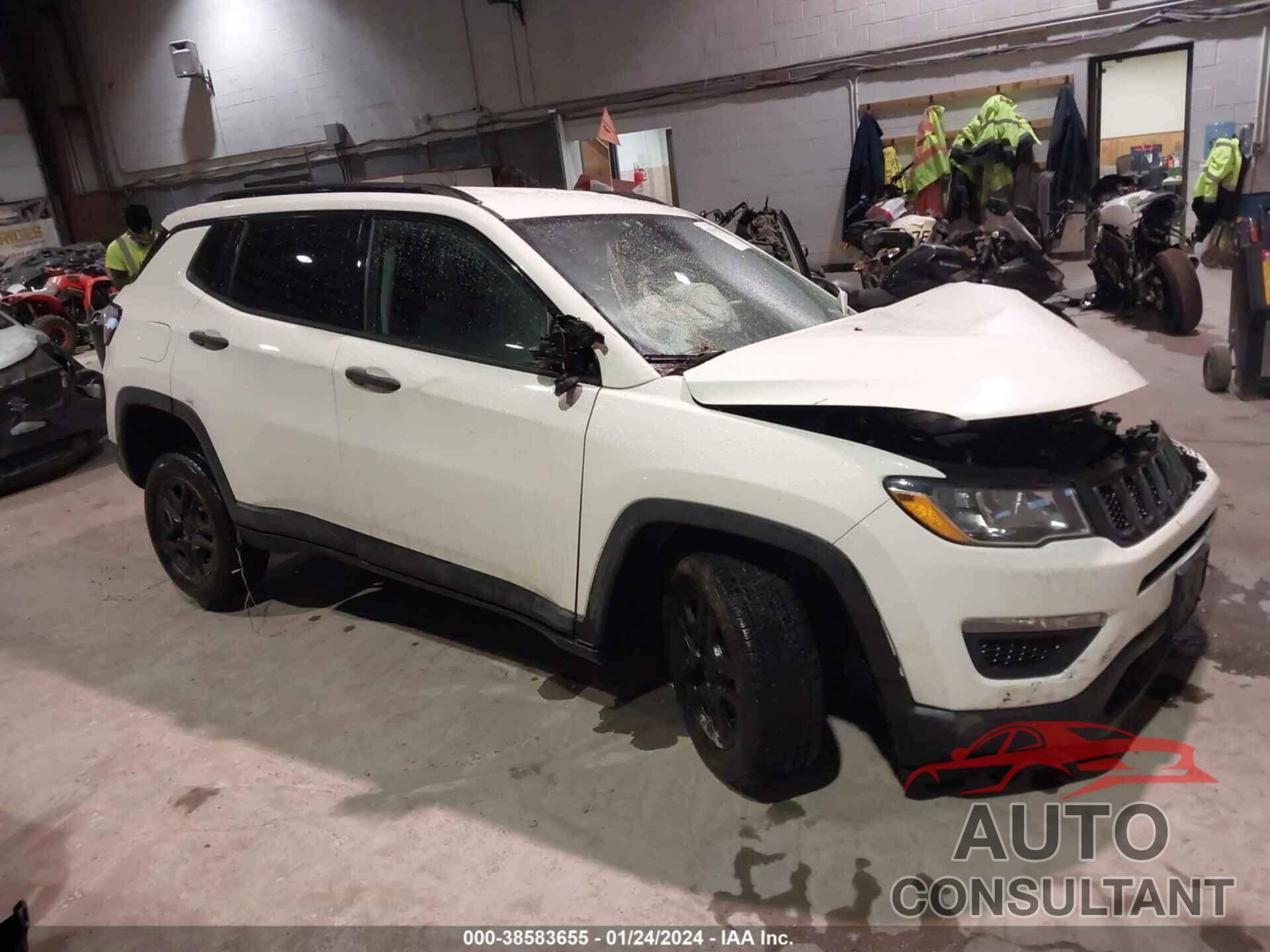 JEEP COMPASS 2017 - 3C4NJDAB9HT642435