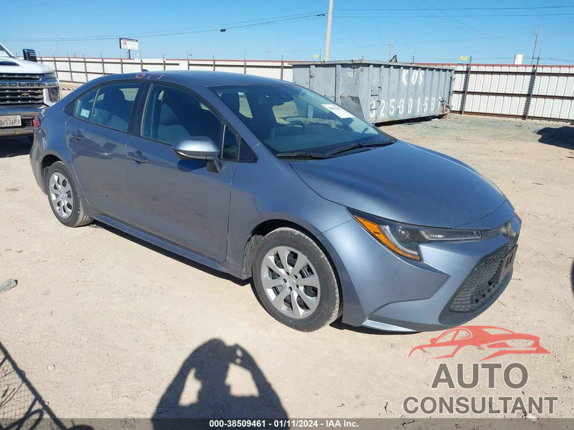 TOYOTA COROLLA 2022 - 5YFEPMAE4NP278318