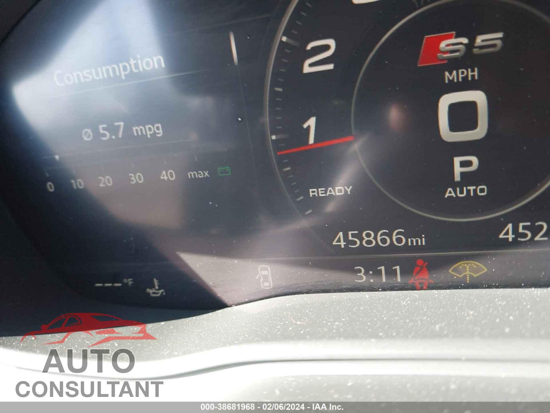 AUDI S5 2019 - WAUC4CF5XKA092928