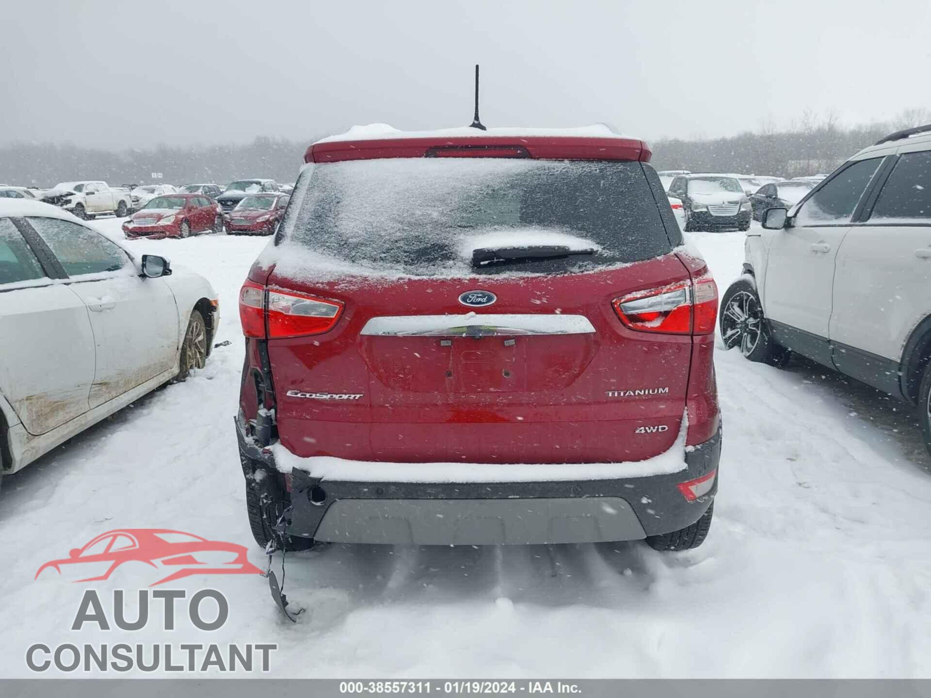FORD ECOSPORT 2022 - MAJ6S3KL5NC457749