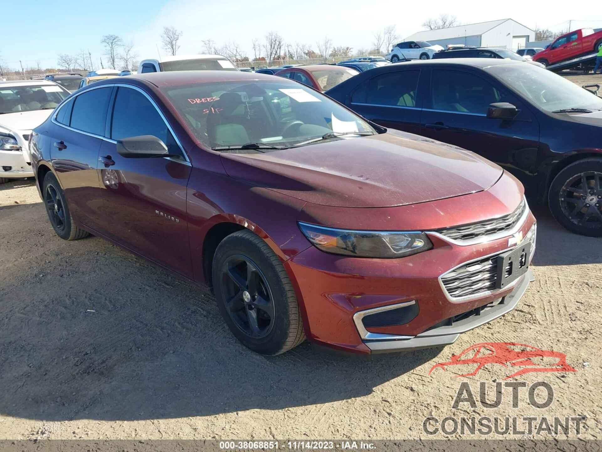 CHEVROLET MALIBU 2016 - 1G1ZB5ST3GF195016