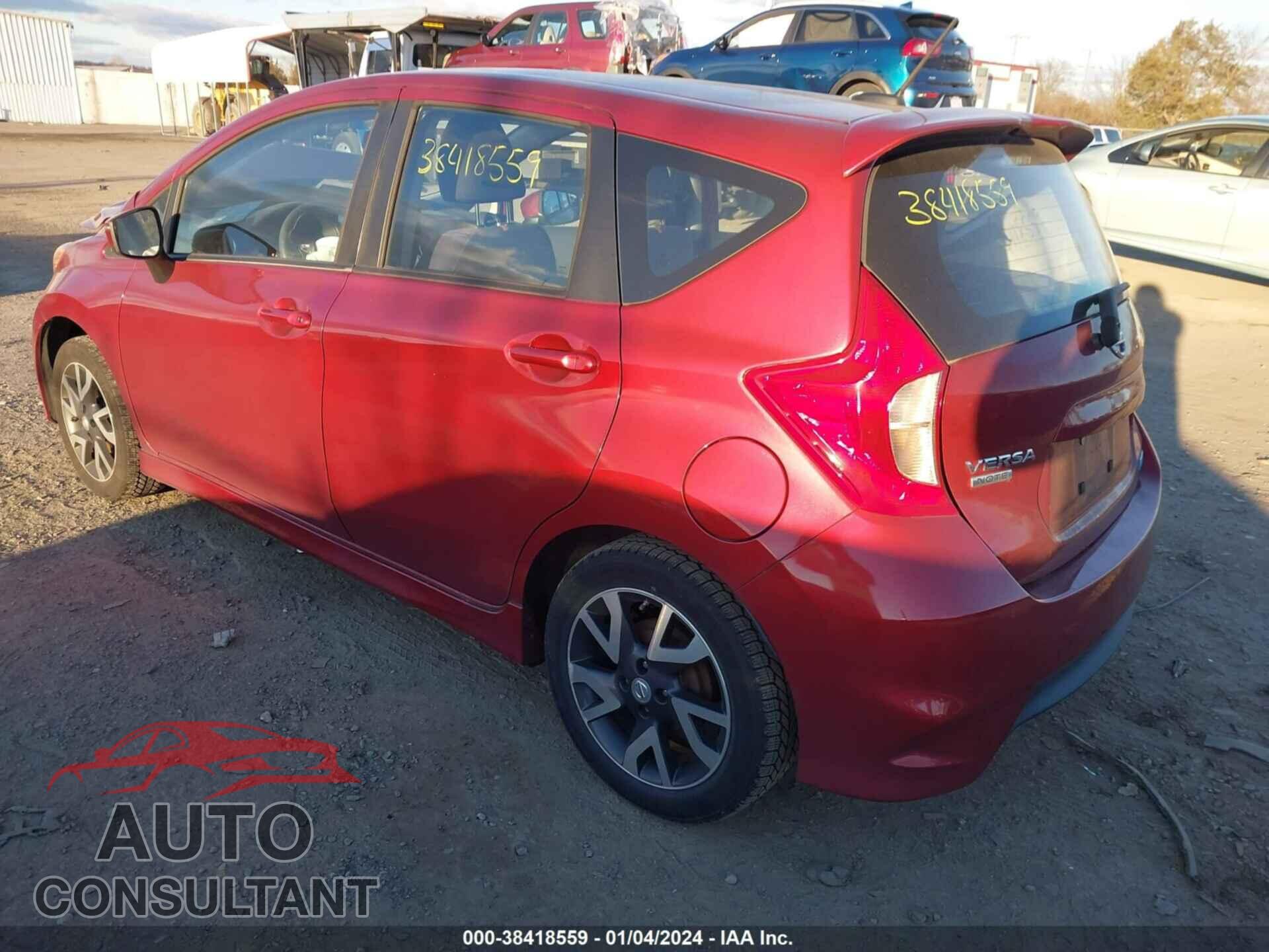 NISSAN VERSA NOTE 2016 - 3N1CE2CPXGL384839