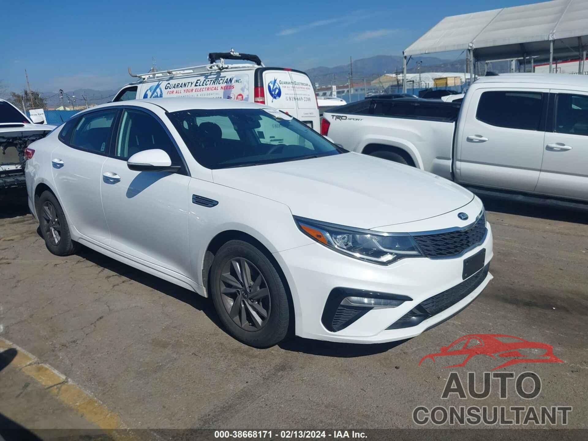 KIA OPTIMA 2020 - 5XXGT4L33LG449419