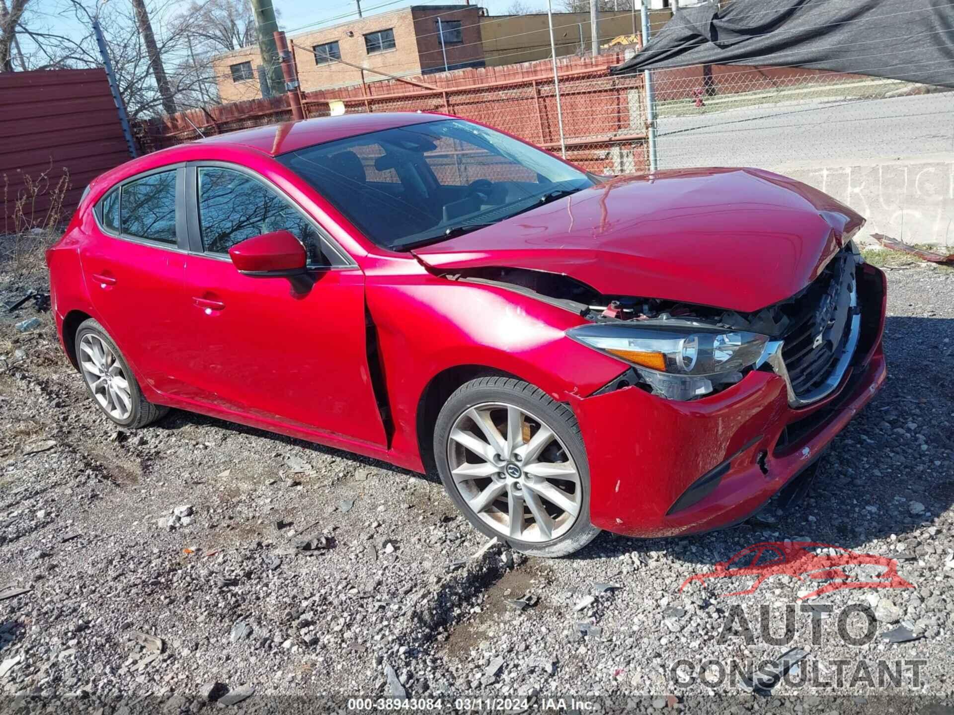 MAZDA MAZDA3 2017 - 3MZBN1L78HM138397