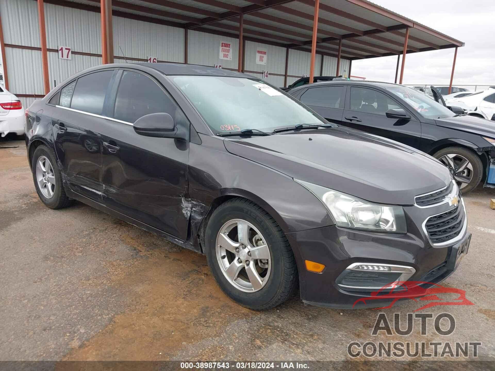 CHEVROLET CRUZE LIMITED 2016 - 1G1PE5SB5G7142916