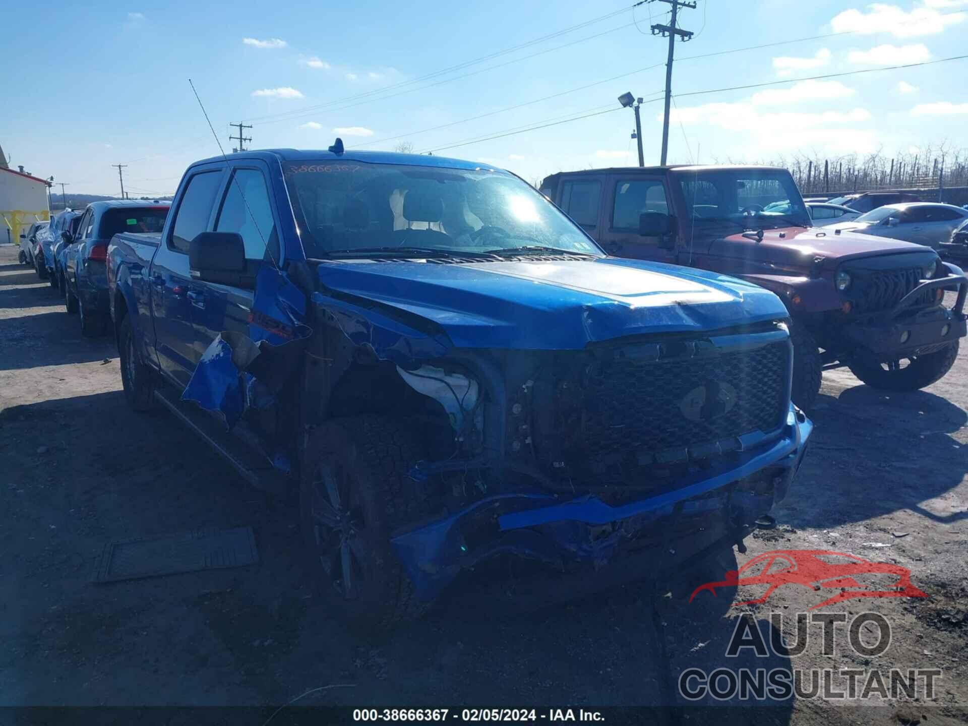 FORD F-150 2018 - 1FTFW1EG7JFC17337