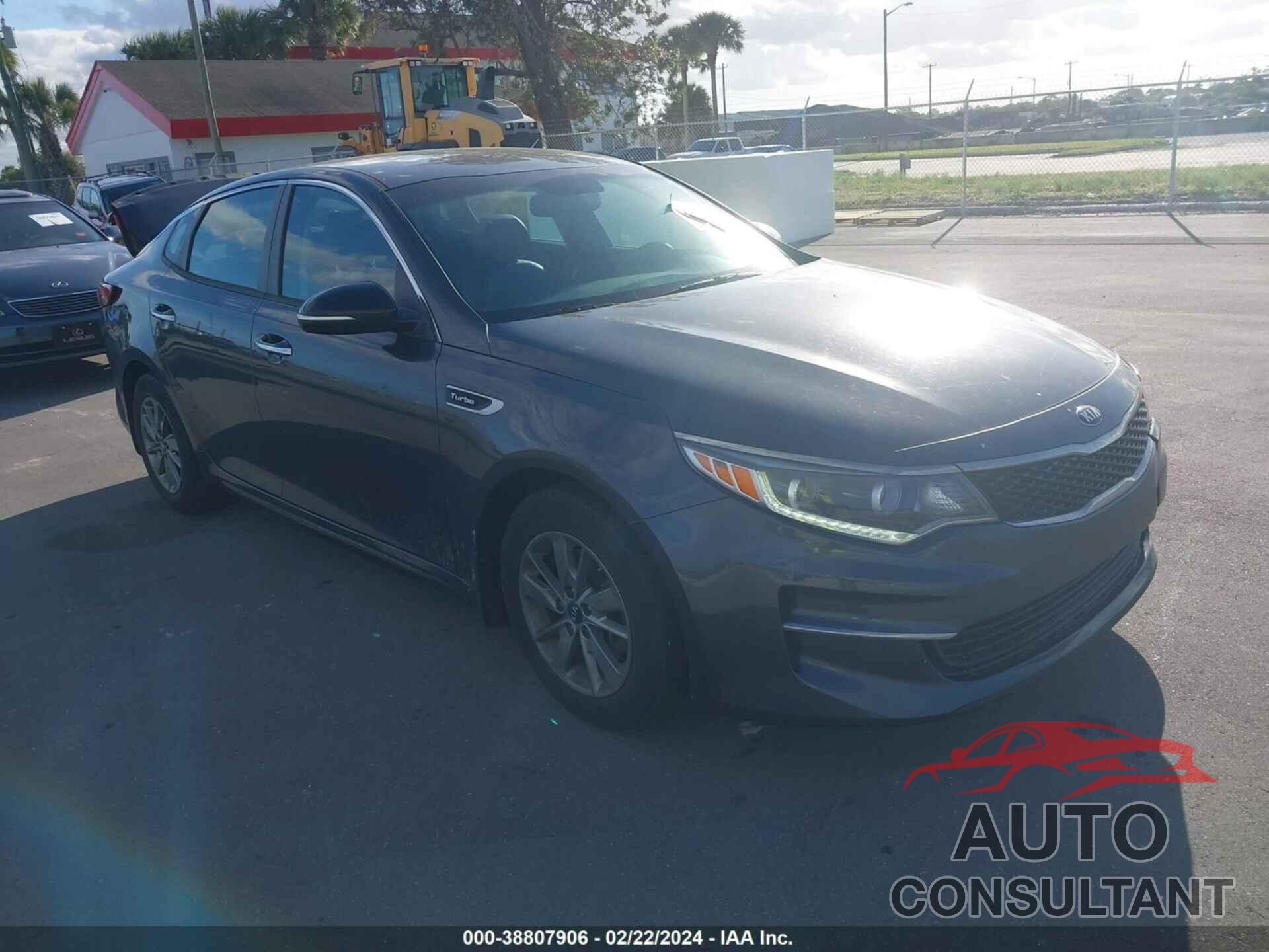 KIA OPTIMA 2017 - 5XXGT4L14HG174729