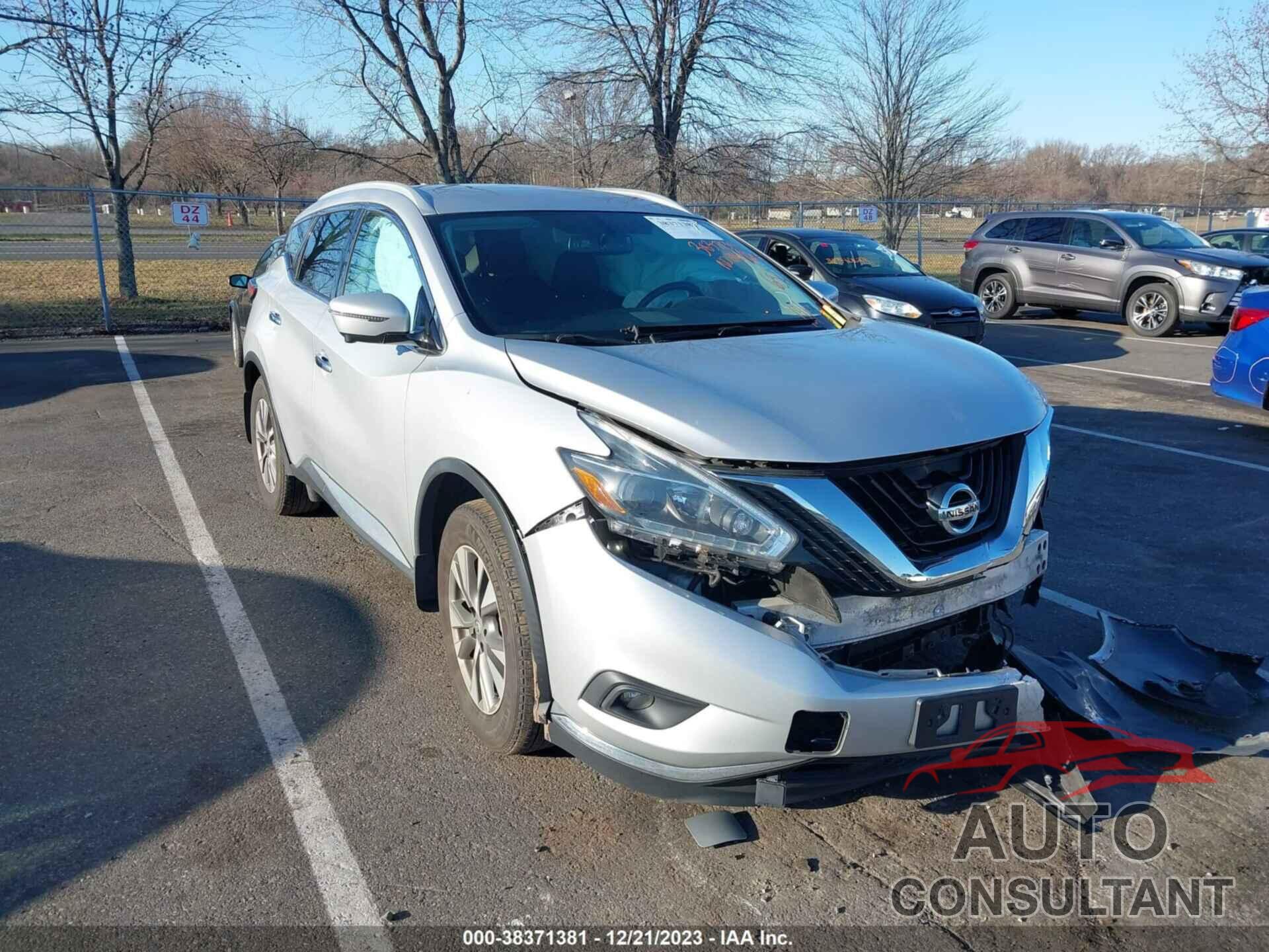 NISSAN MURANO 2018 - 5N1AZ2MH0JN196074