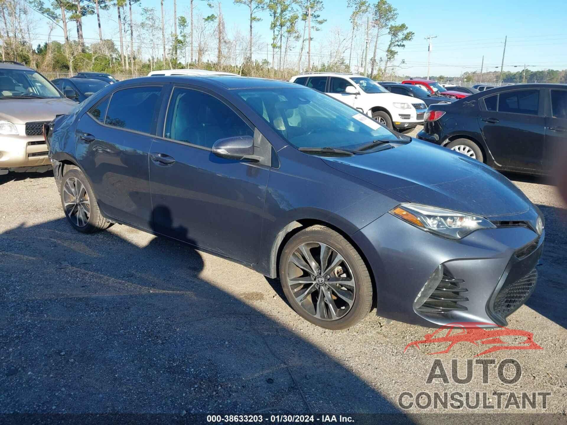 TOYOTA COROLLA 2017 - 2T1BURHEXHC786117