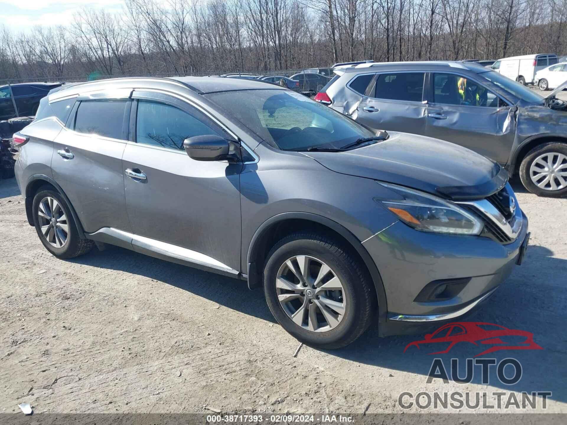 NISSAN MURANO 2018 - 5N1AZ2MH0JN183020