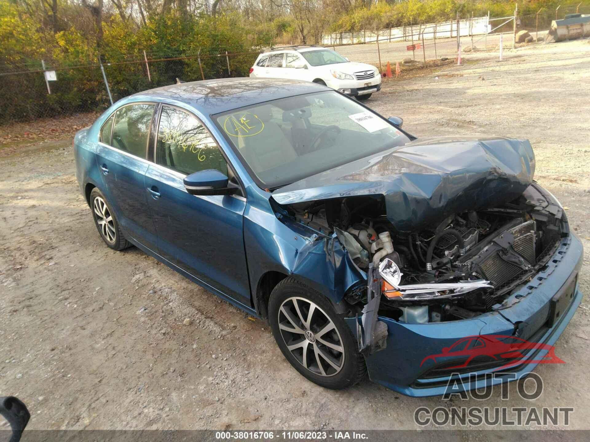 VOLKSWAGEN JETTA 2017 - 3VWDB7AJ7HM386806
