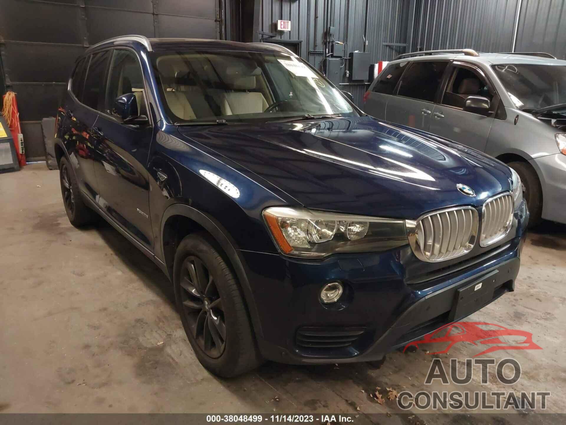 BMW X3 2015 - 5UXWX9C53F0D62254