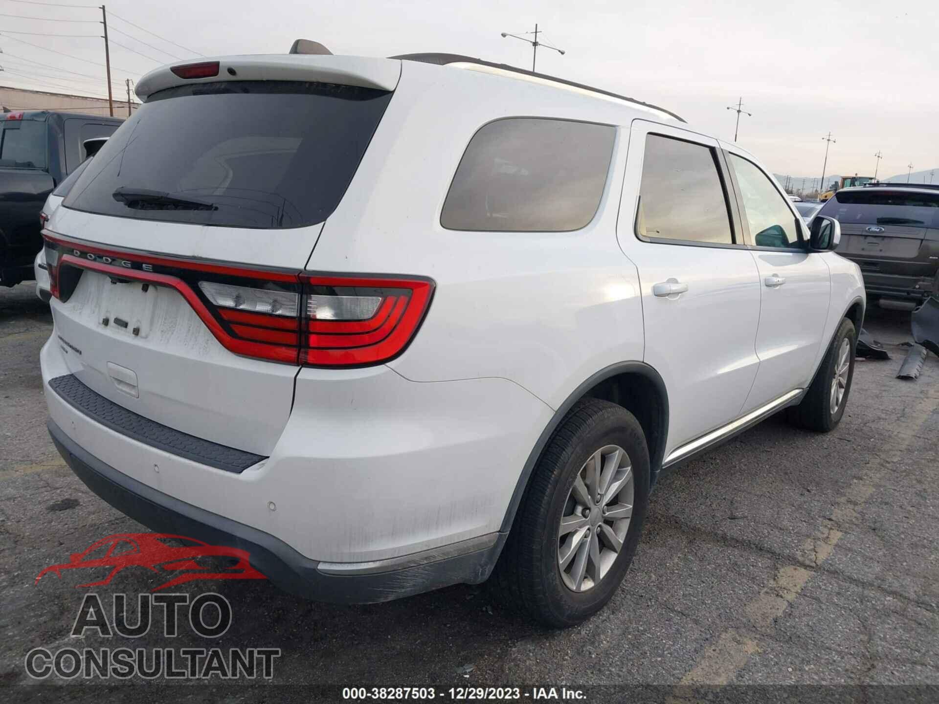 DODGE DURANGO 2017 - 1C4RDJAG5HC746838