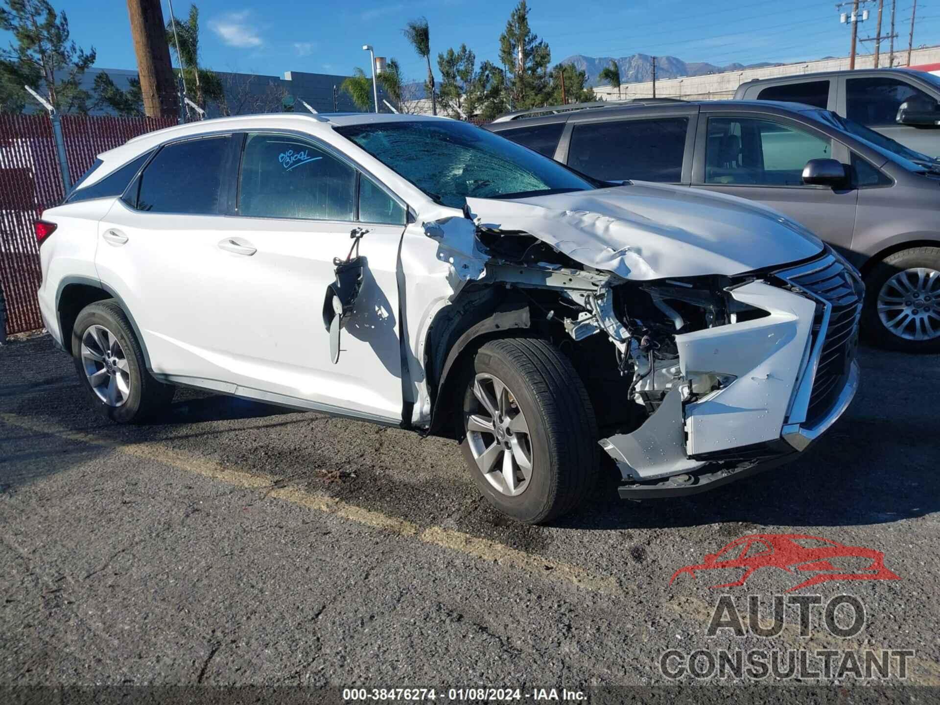 LEXUS RX 350 2018 - 2T2ZZMCA5JC105001