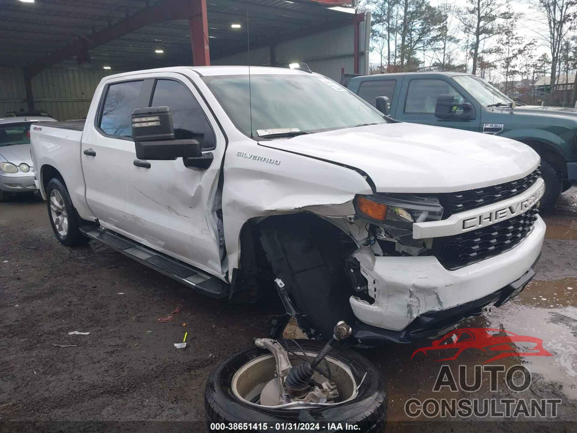 CHEVROLET SILVERADO 1500 2021 - 3GCUYBEF6MG361351
