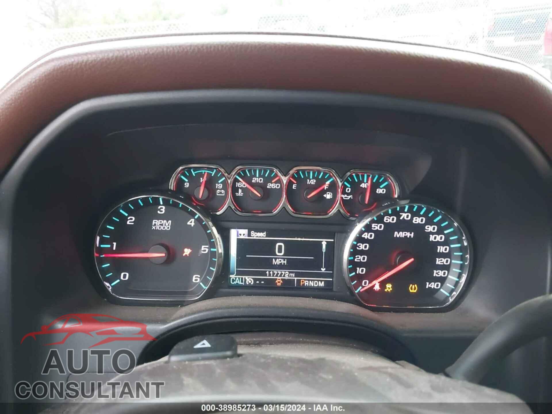CHEVROLET SILVERADO 2016 - 3GCUKTEC5GG155505