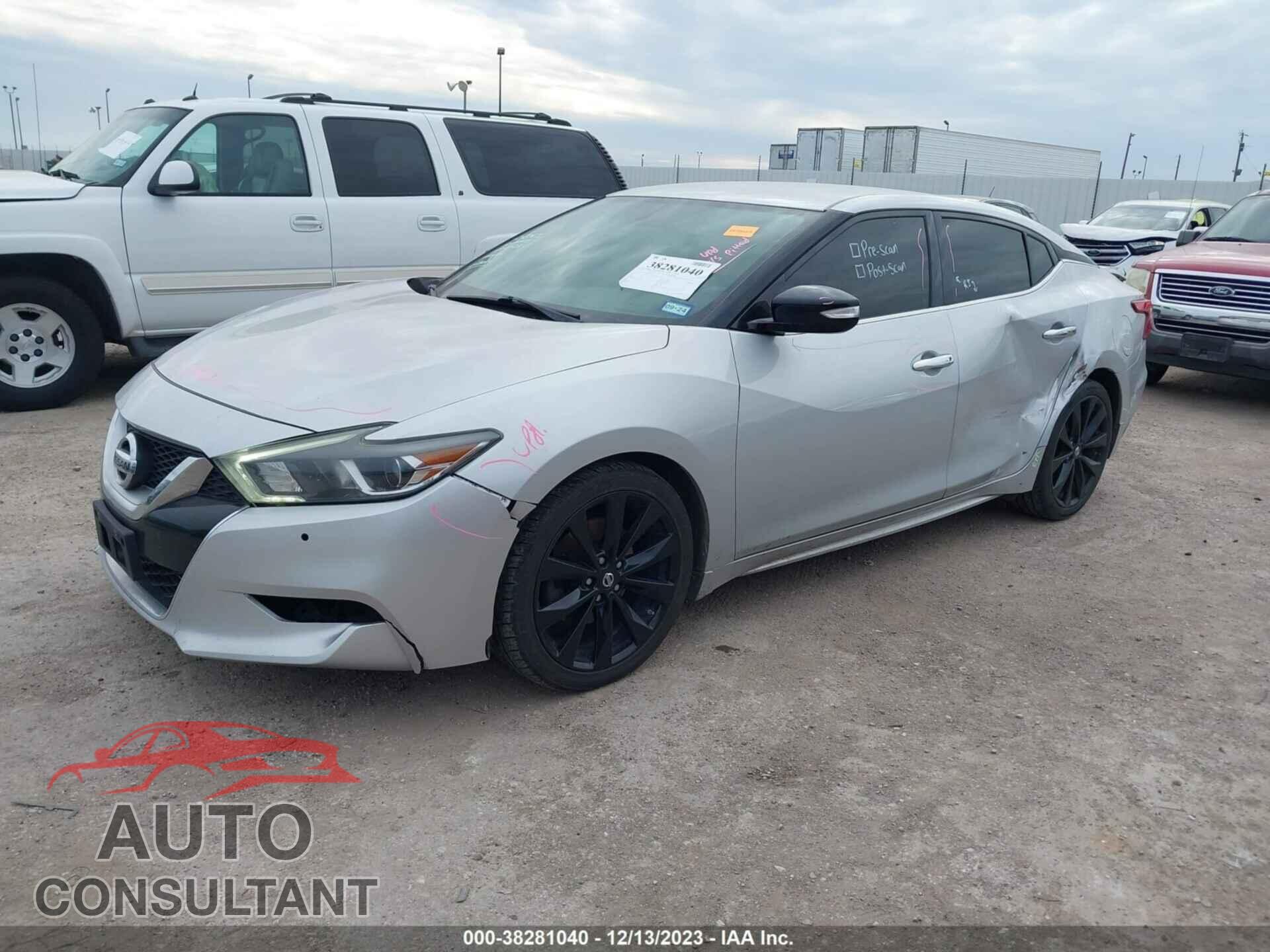 NISSAN MAXIMA 2017 - 1N4AA6AP8HC367051