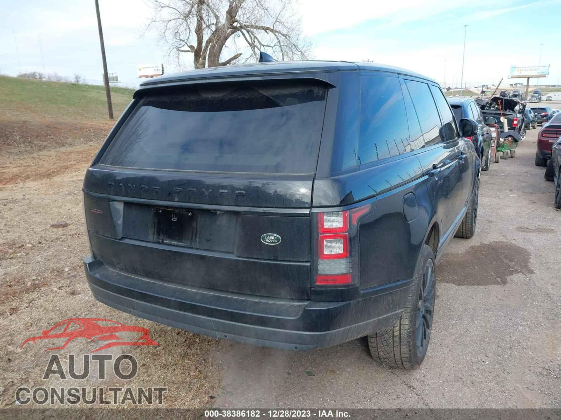 LAND ROVER RANGE ROVER 2017 - SALGS5FEXHA326735