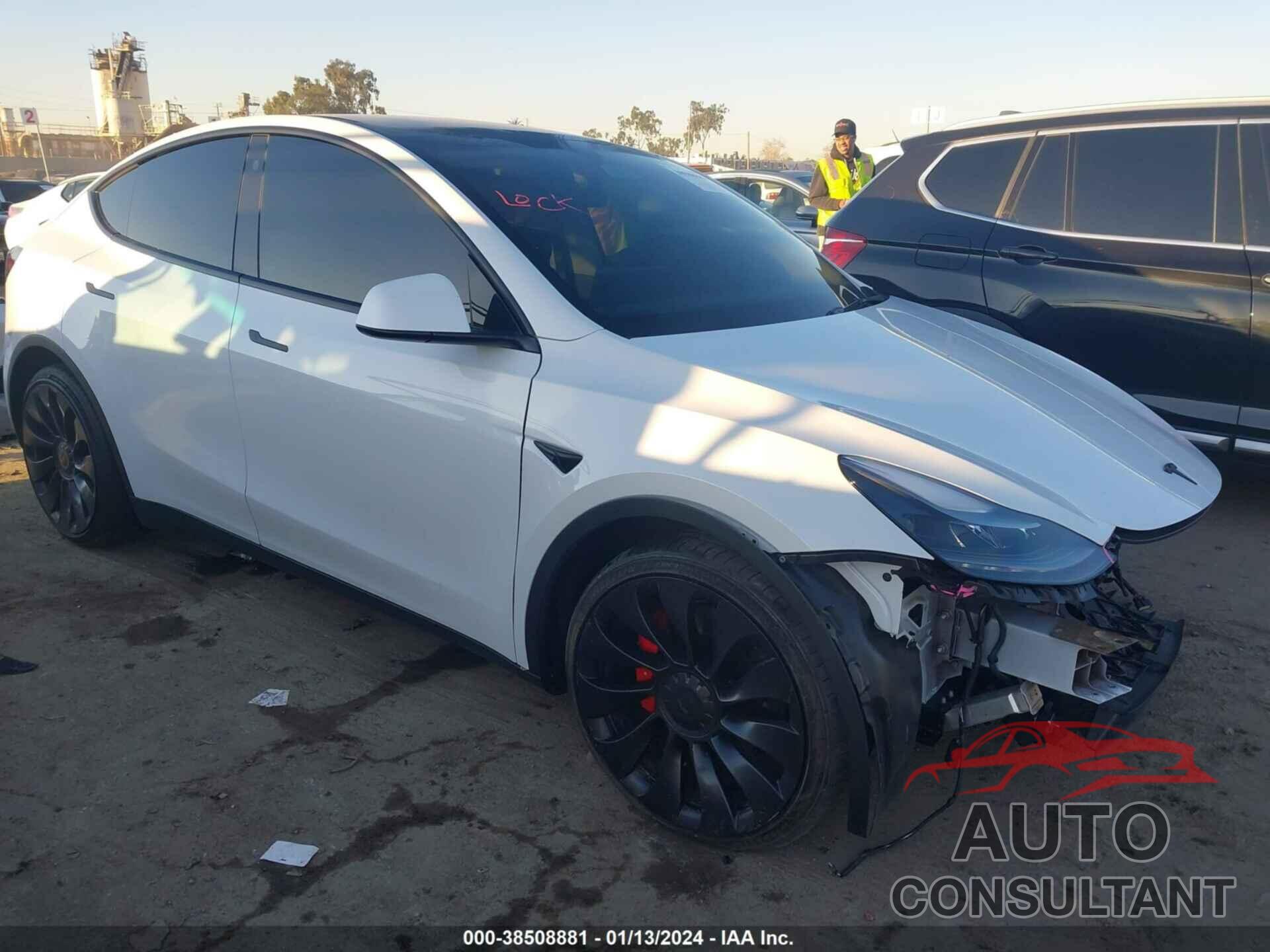 TESLA MODEL Y 2022 - 7SAYGDEF4NF492790