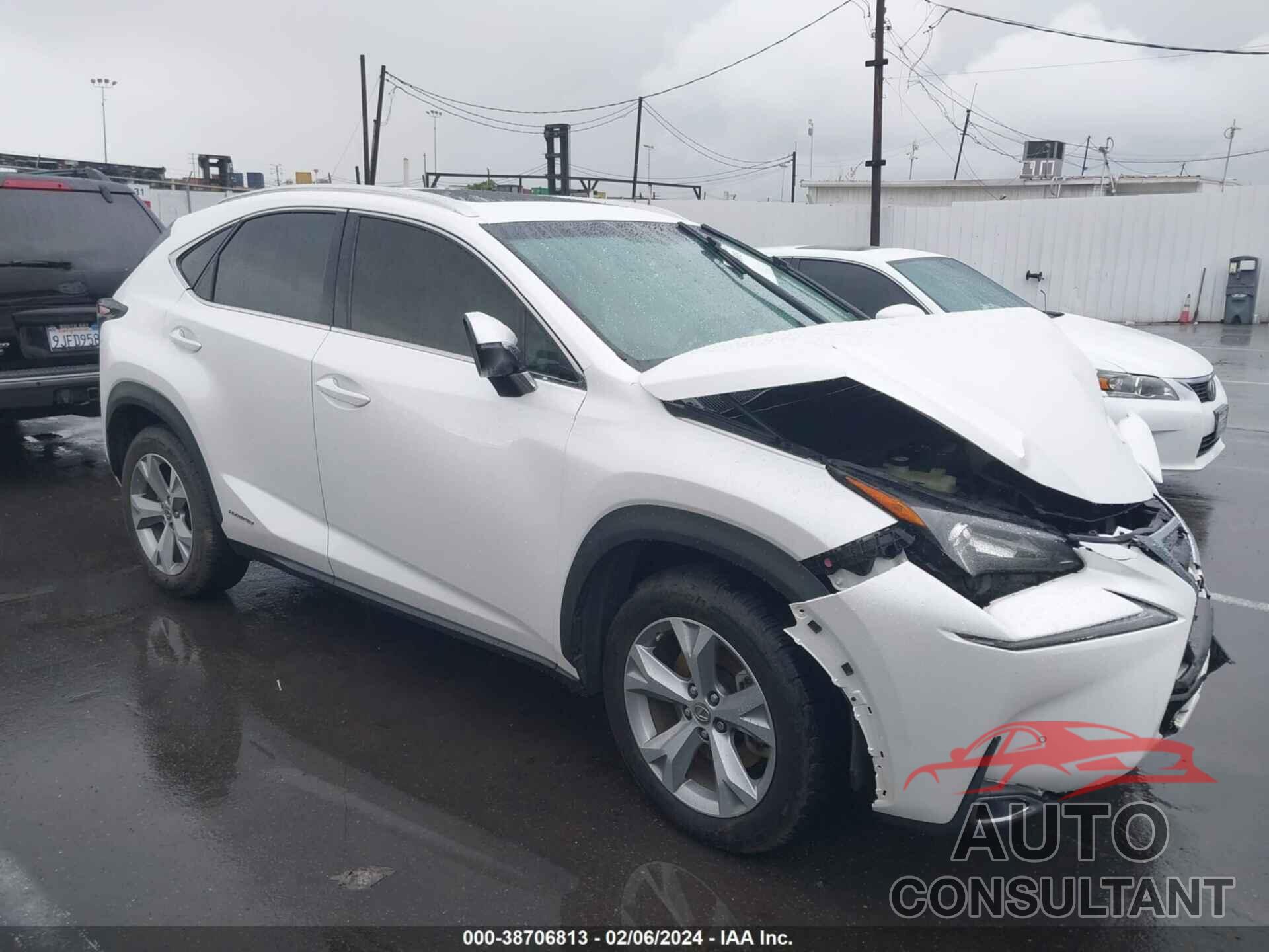 LEXUS NX 300H 2017 - JTJBJRBZXH2057518