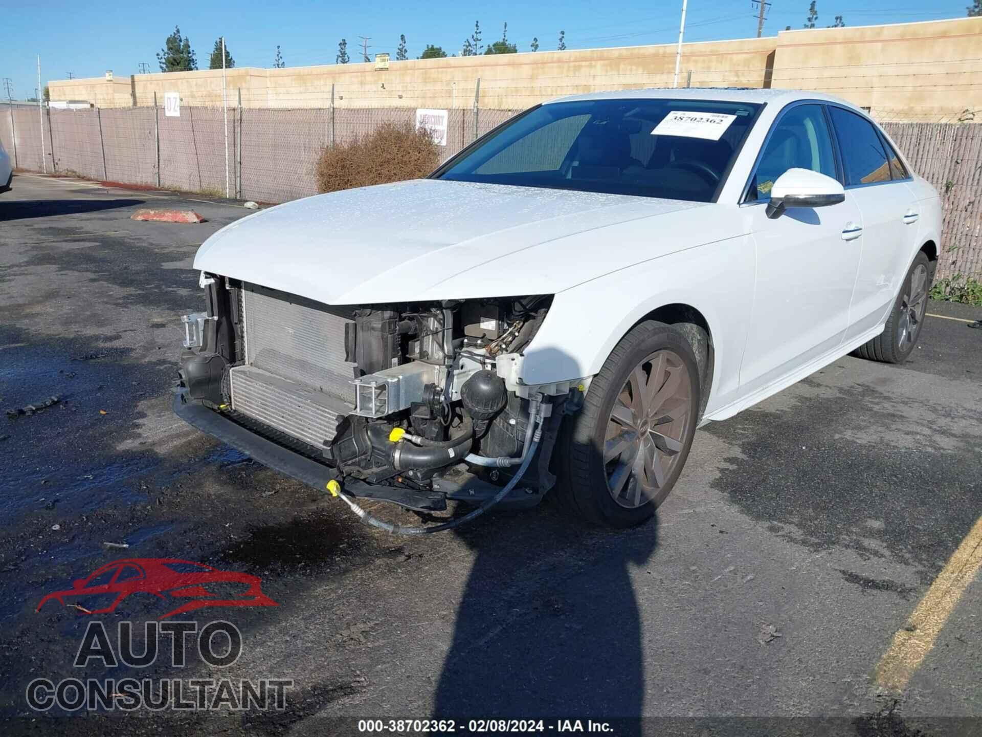 AUDI A4 2020 - WAUHMAF49LA047725