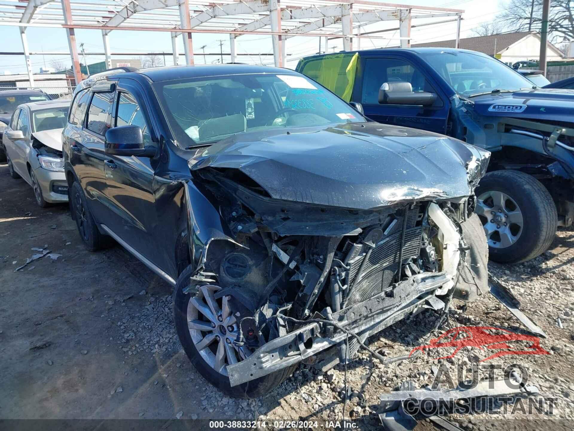 DODGE DURANGO 2019 - 1C4RDJAG7KC848455