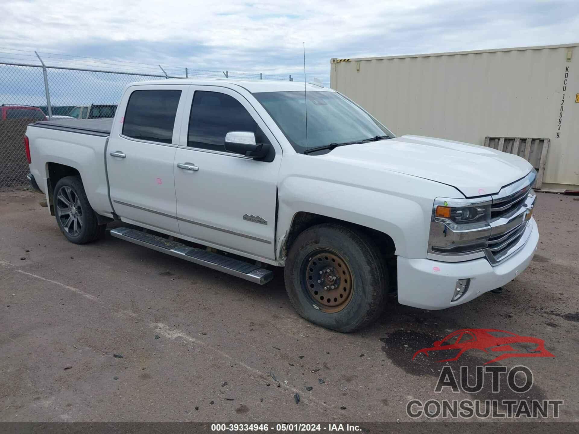 CHEVROLET SILVERADO 1500 2017 - 3GCUKTEJXHG335496