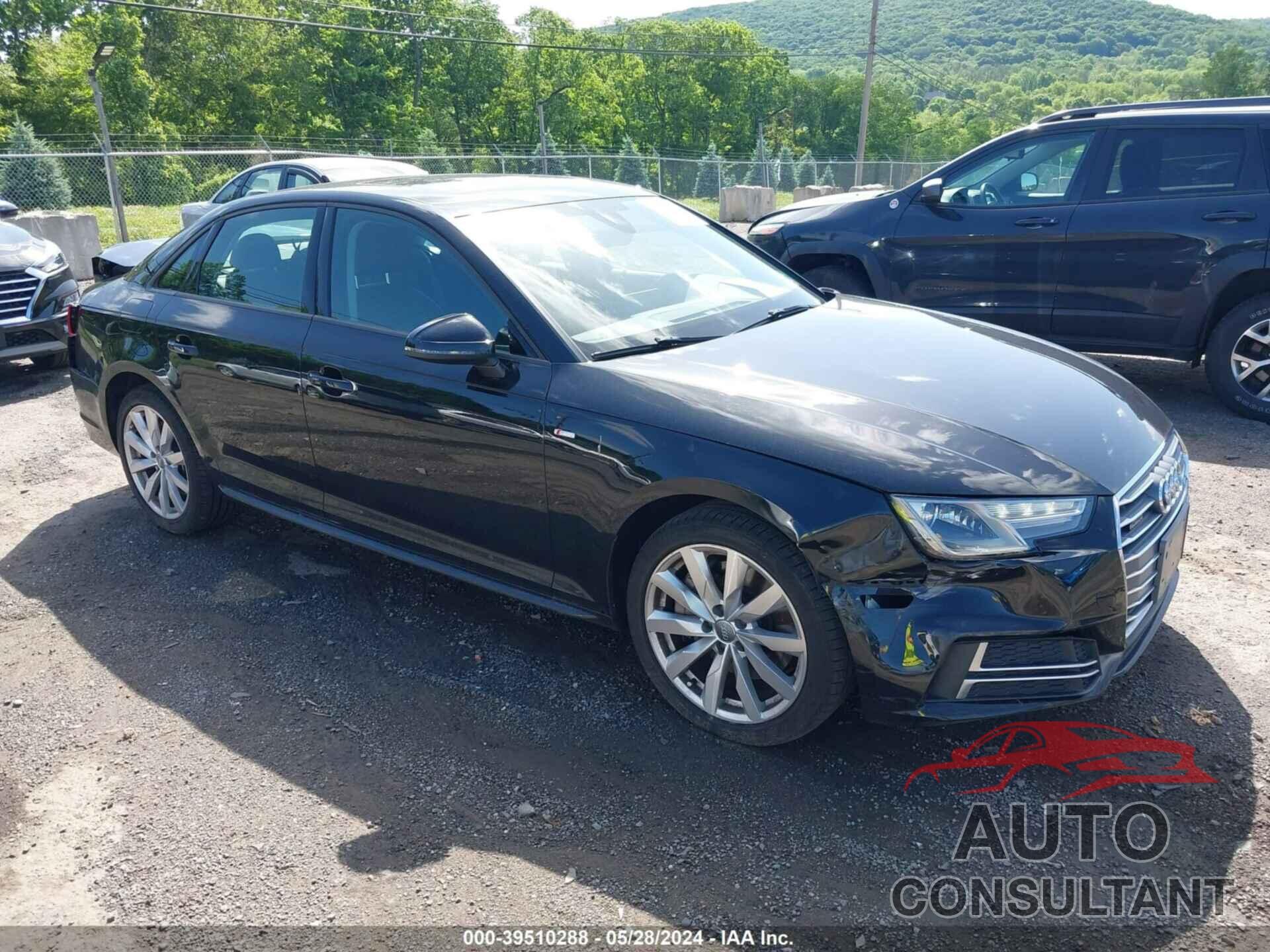 AUDI A4 2018 - WAUDNAF46JN013257