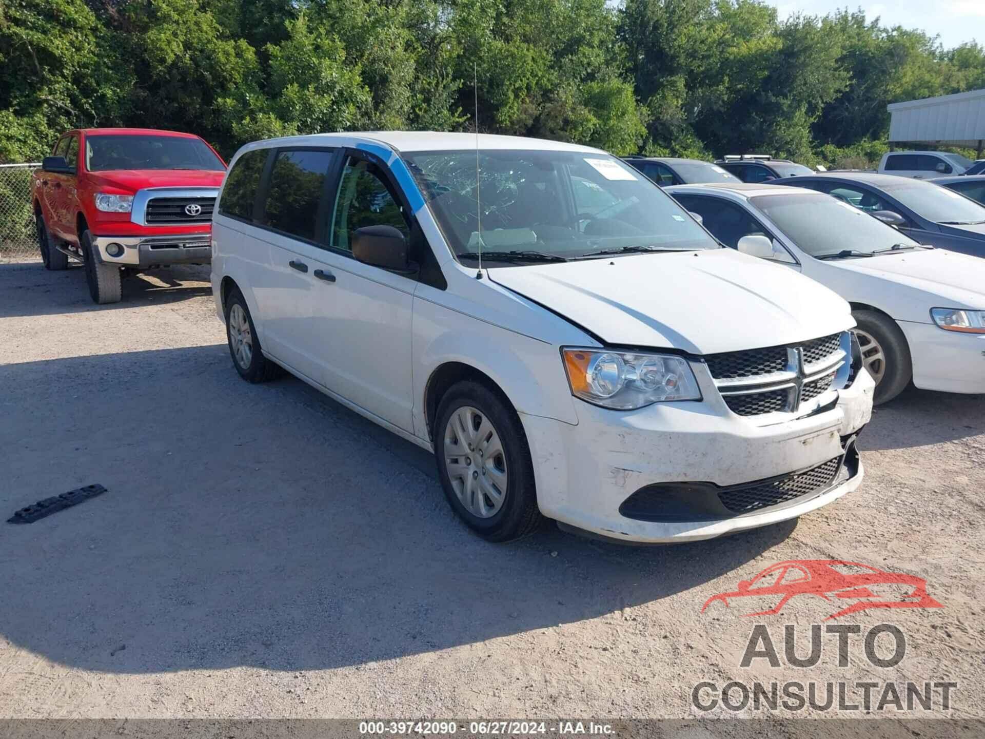 DODGE GRAND CARAVAN 2019 - 2C4RDGBG7KR572674