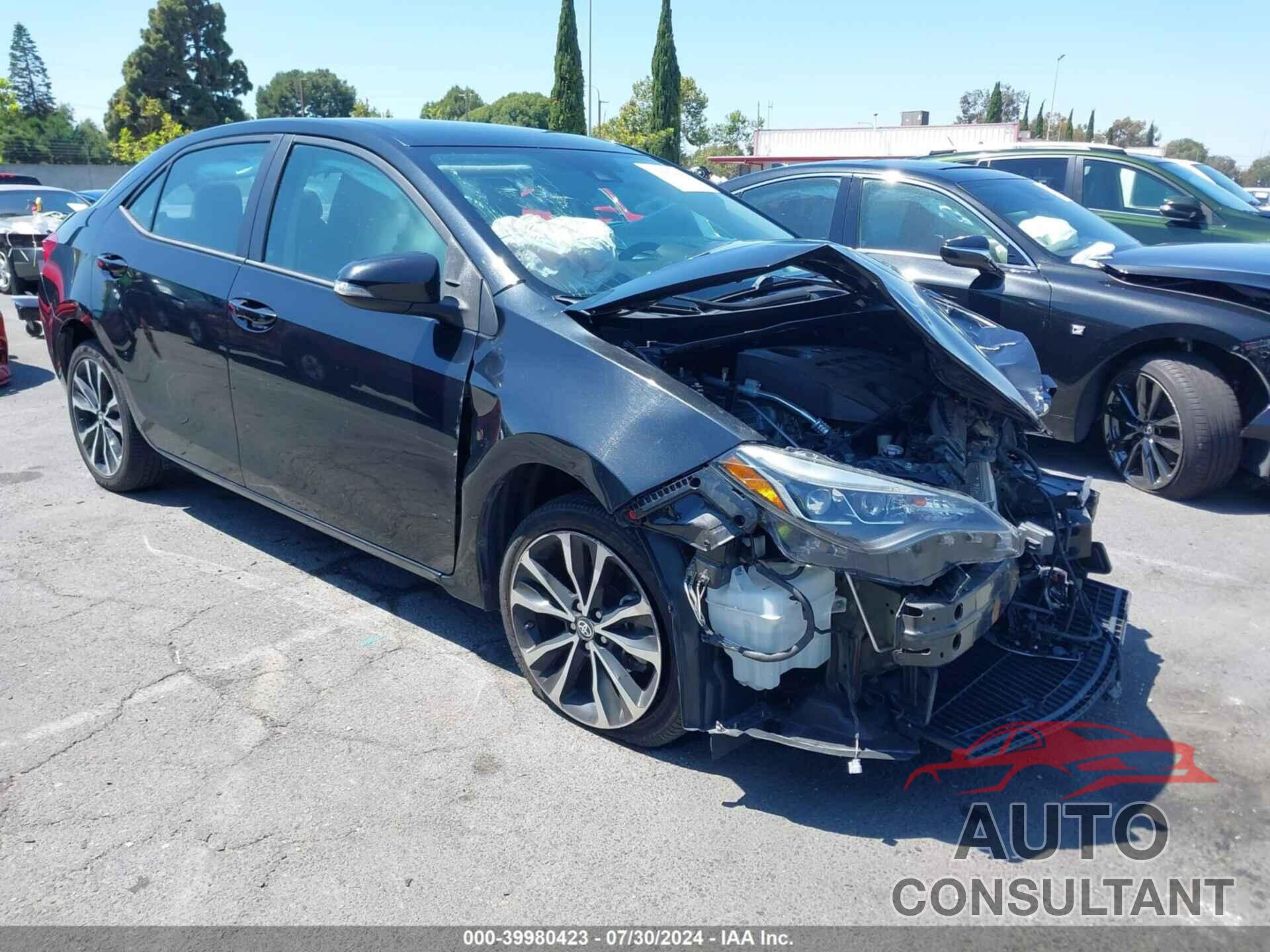 TOYOTA COROLLA 2018 - 5YFBURHE7JP779373