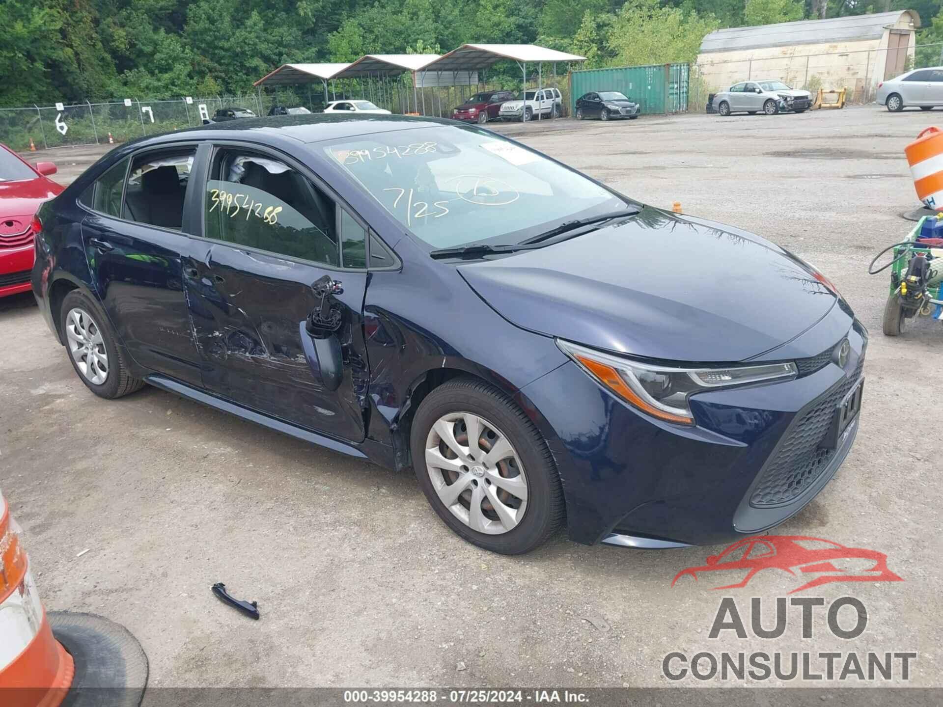 TOYOTA COROLLA 2020 - JTDEPRAE8LJ090870