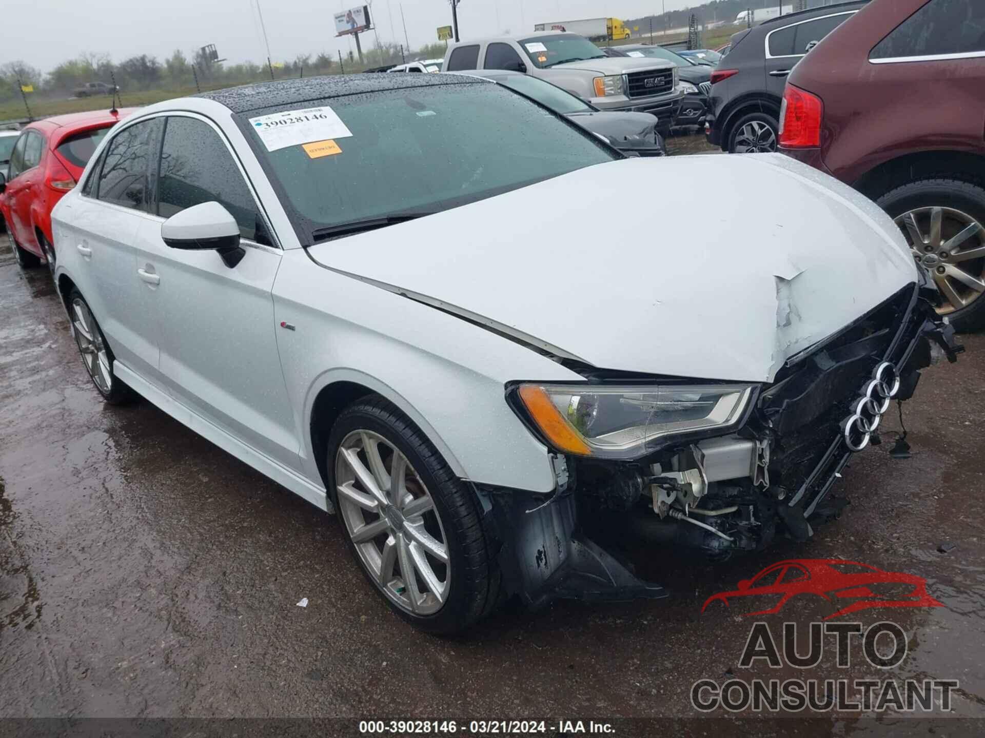 AUDI A3 2016 - WAUG7GFS9G1061623