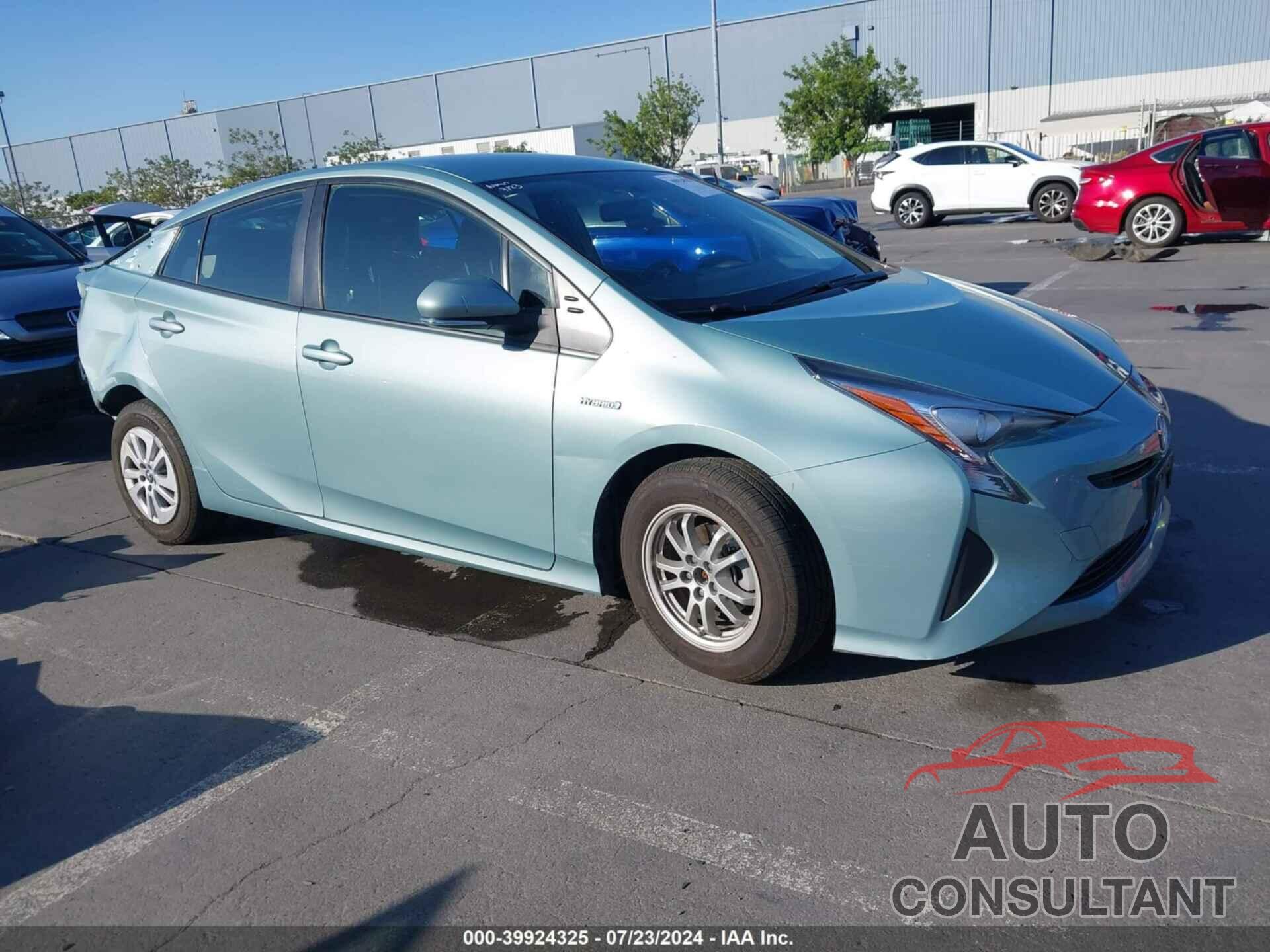 TOYOTA PRIUS 2016 - JTDKBRFU3G3007275