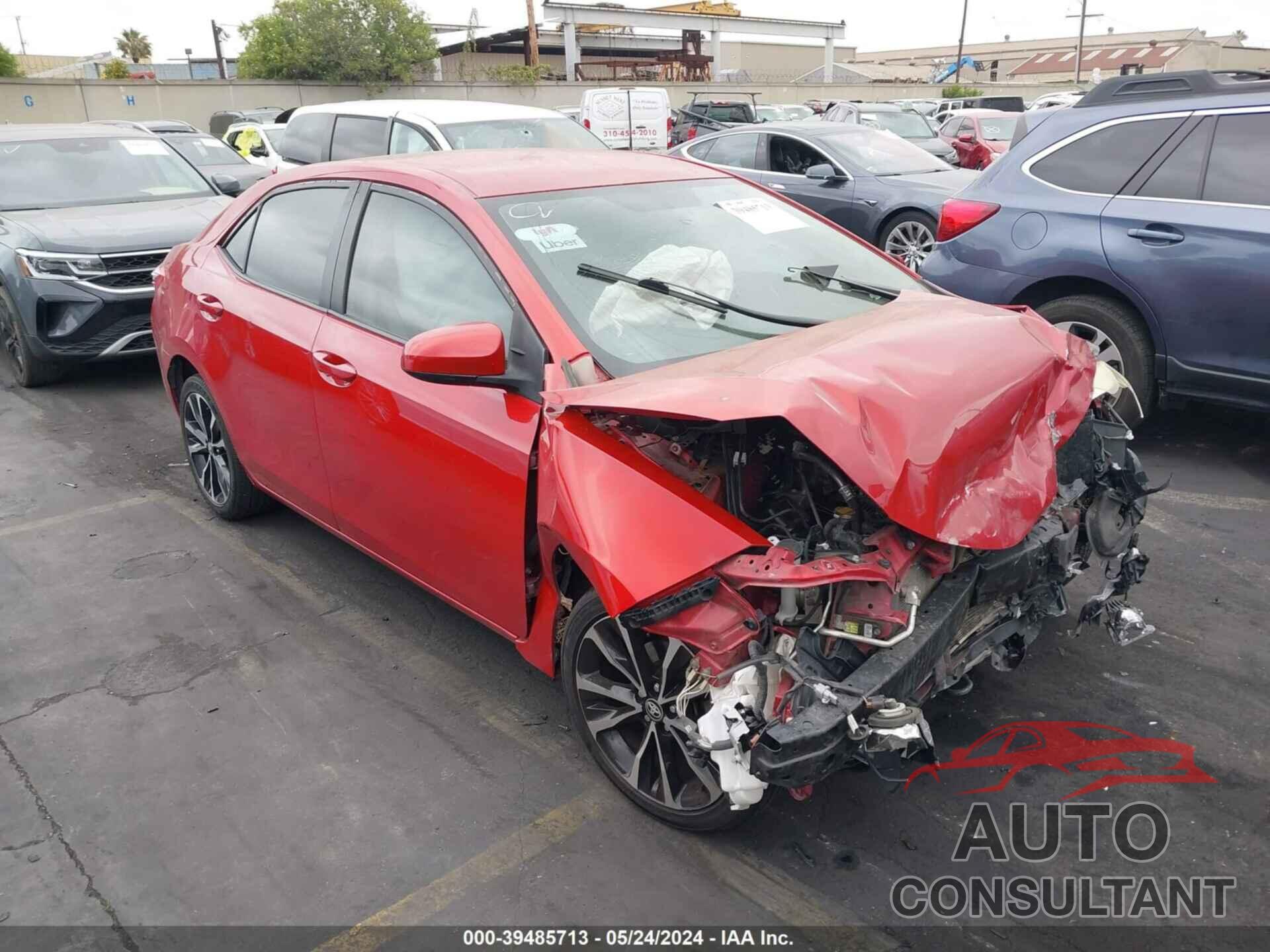 TOYOTA COROLLA 2016 - 2T1BURHEXGC642758